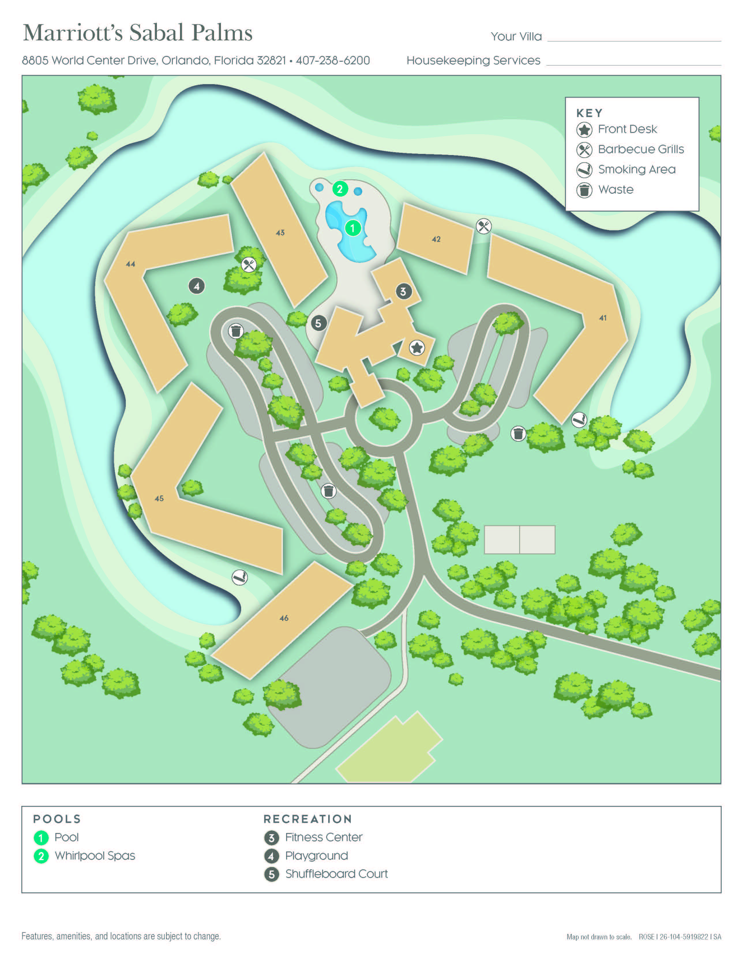 Resort map