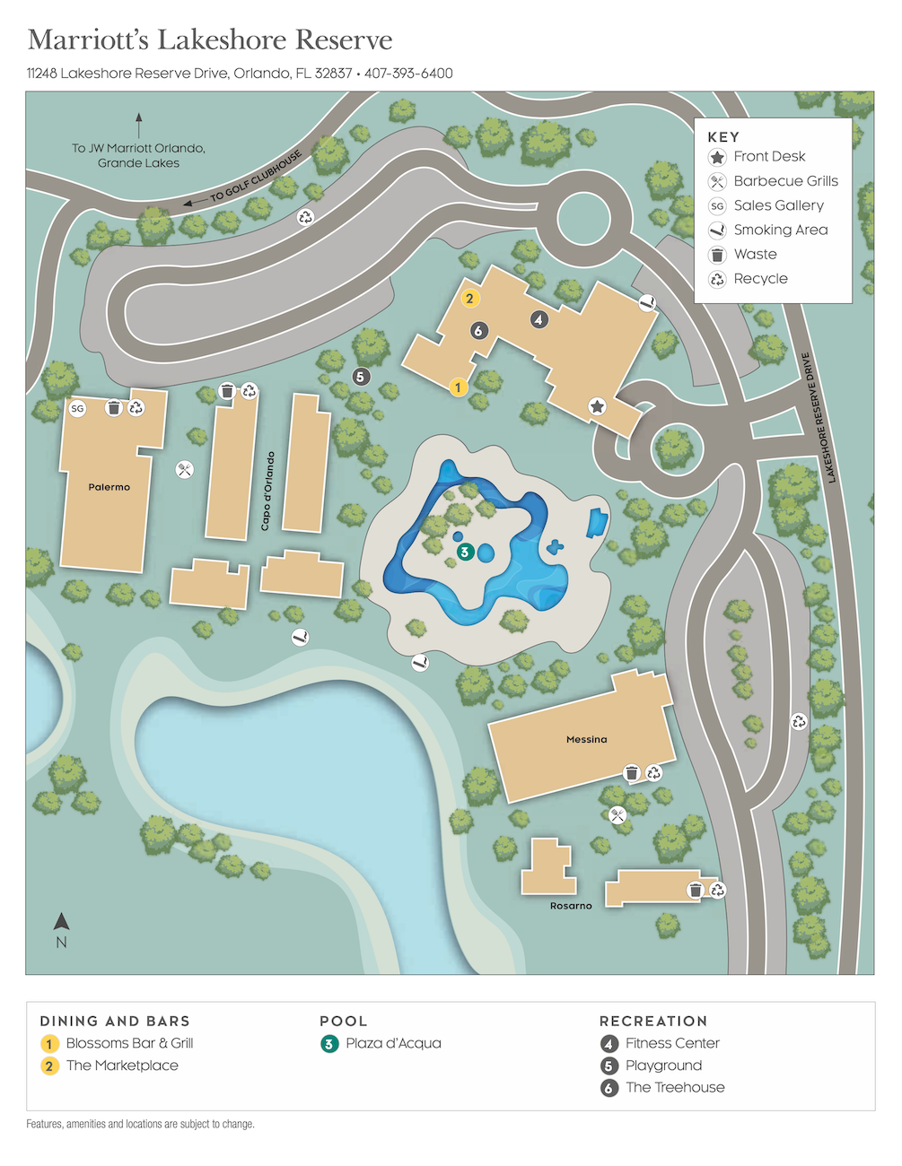 Resort map