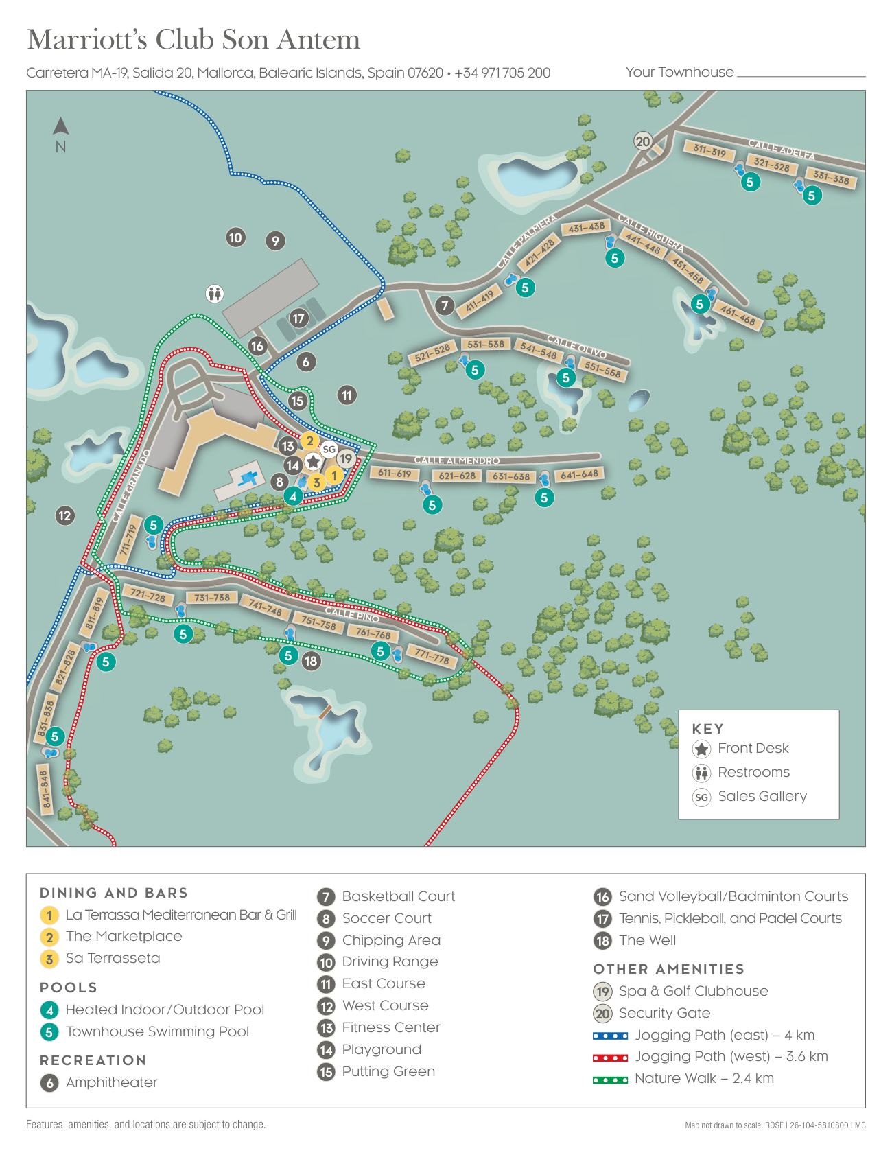 Resort map