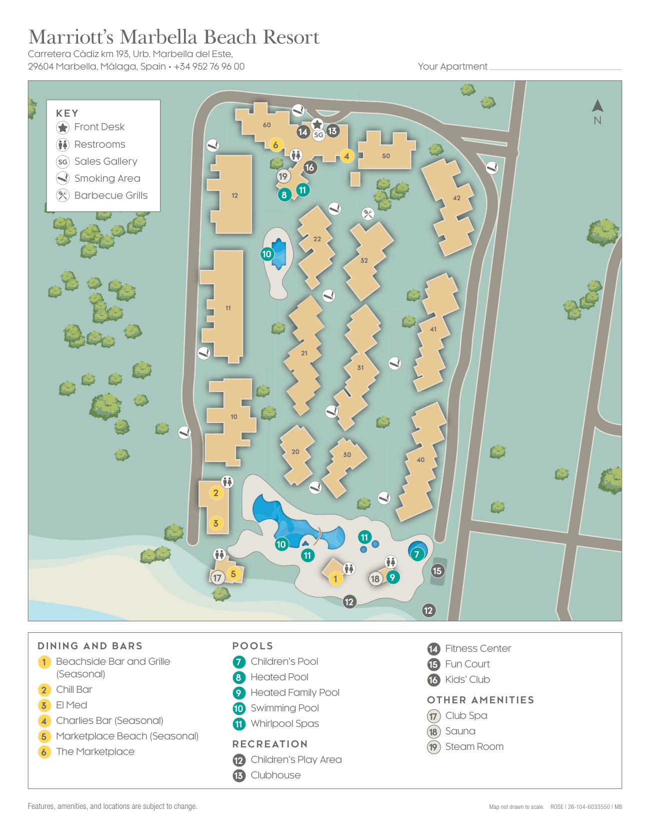 Resort map