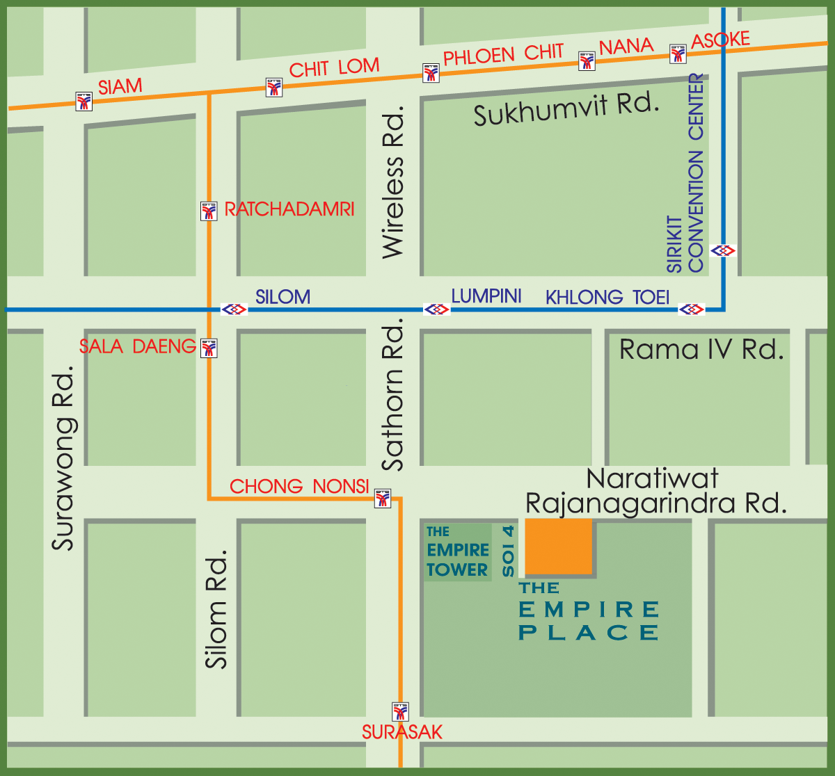 Resort map