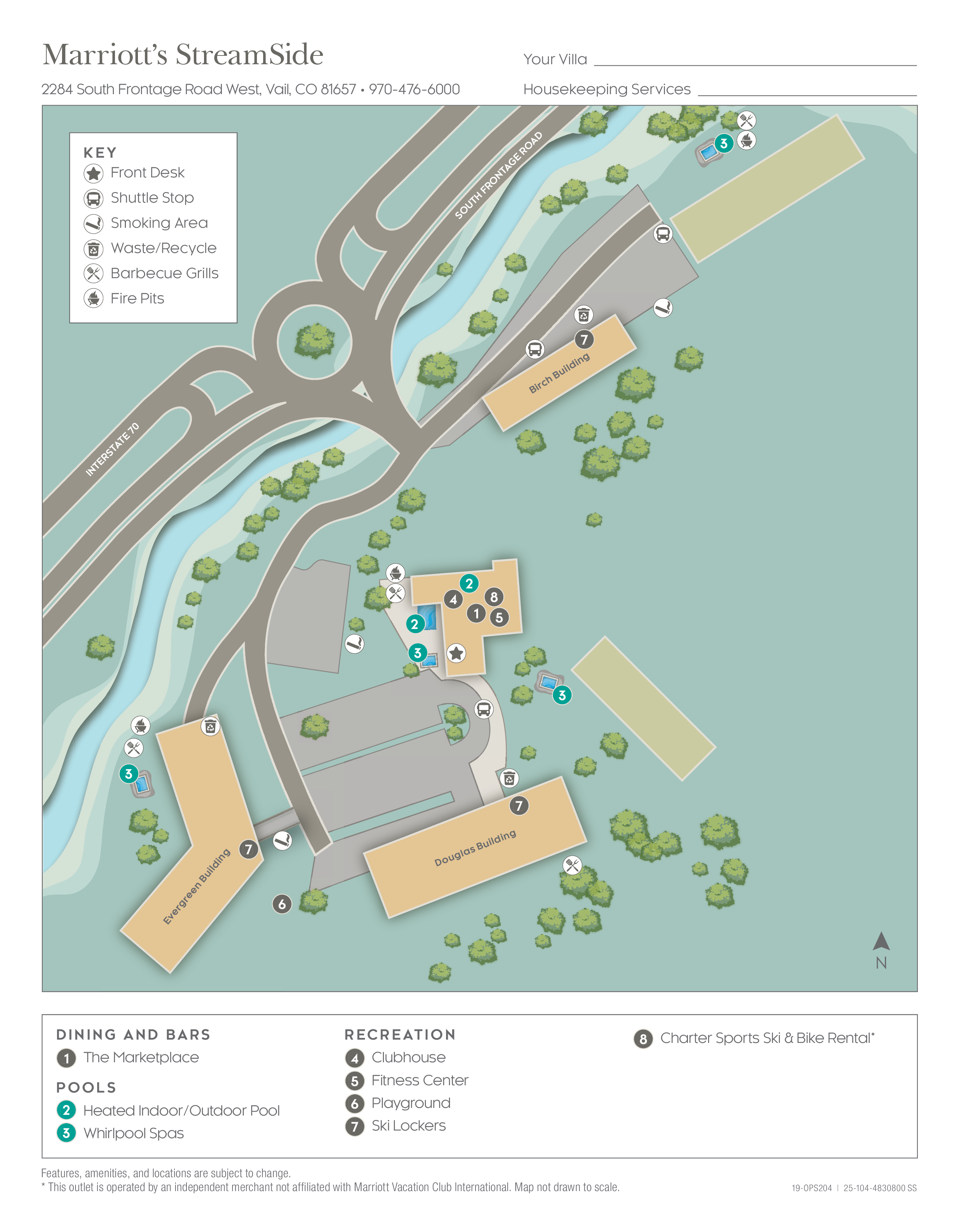 Resort map