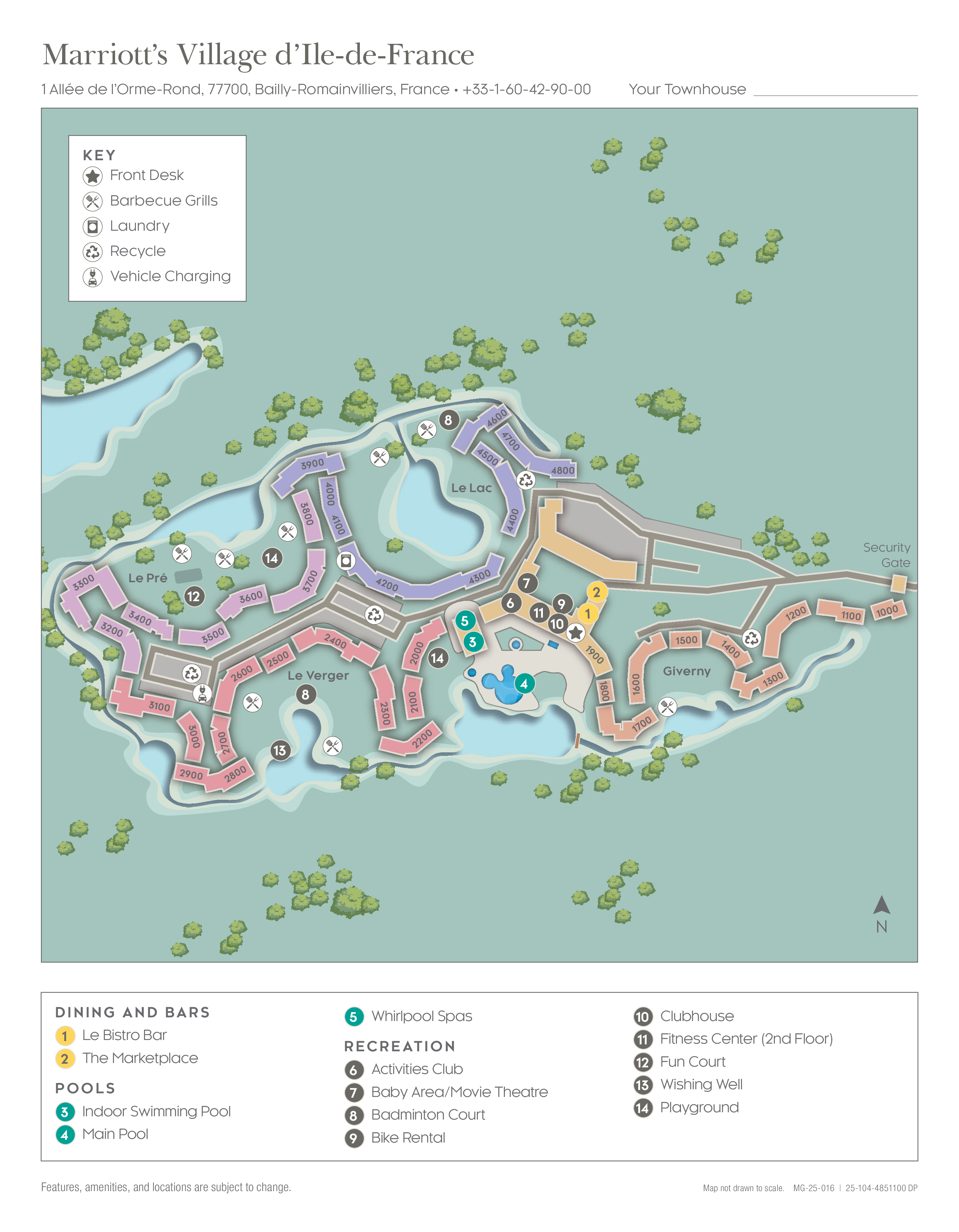 Resort map