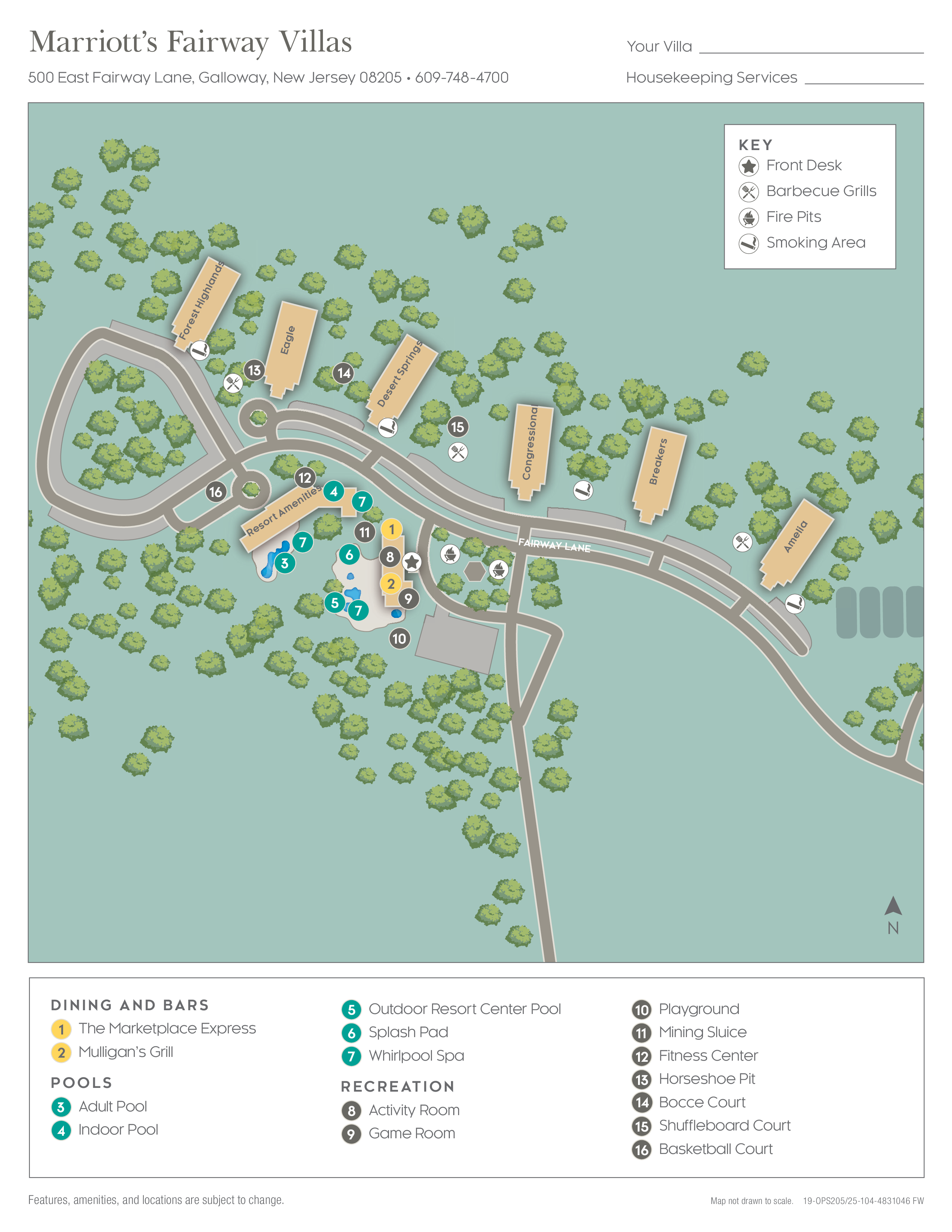 Resort map