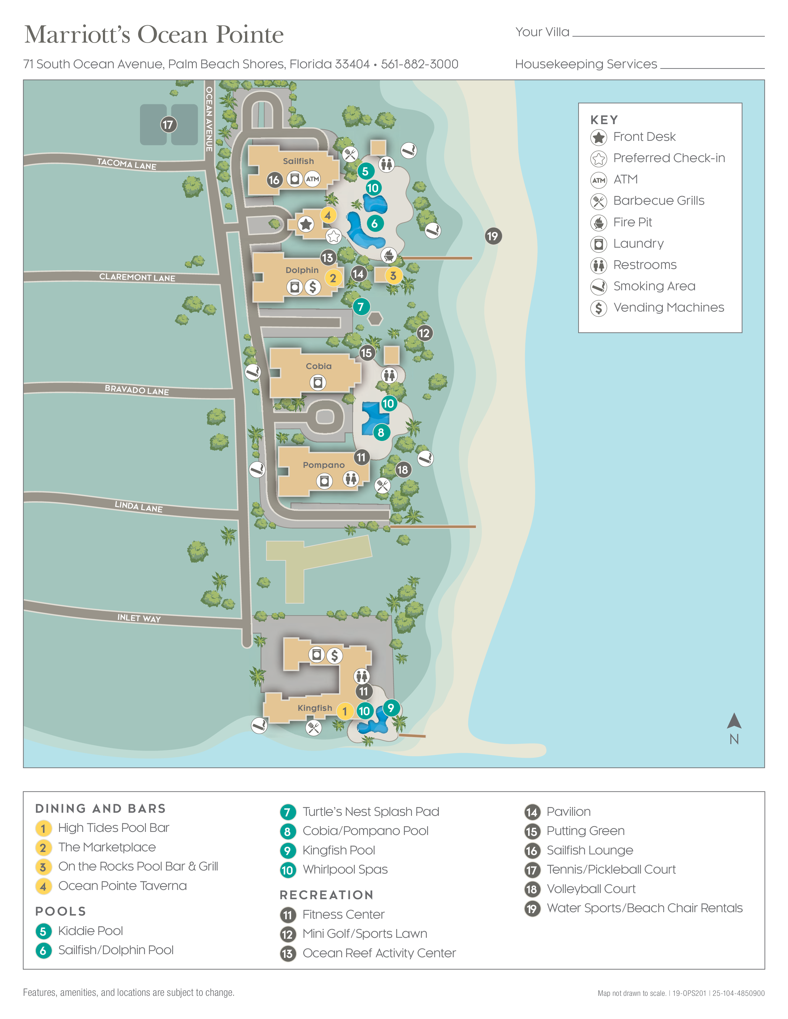 Resort map