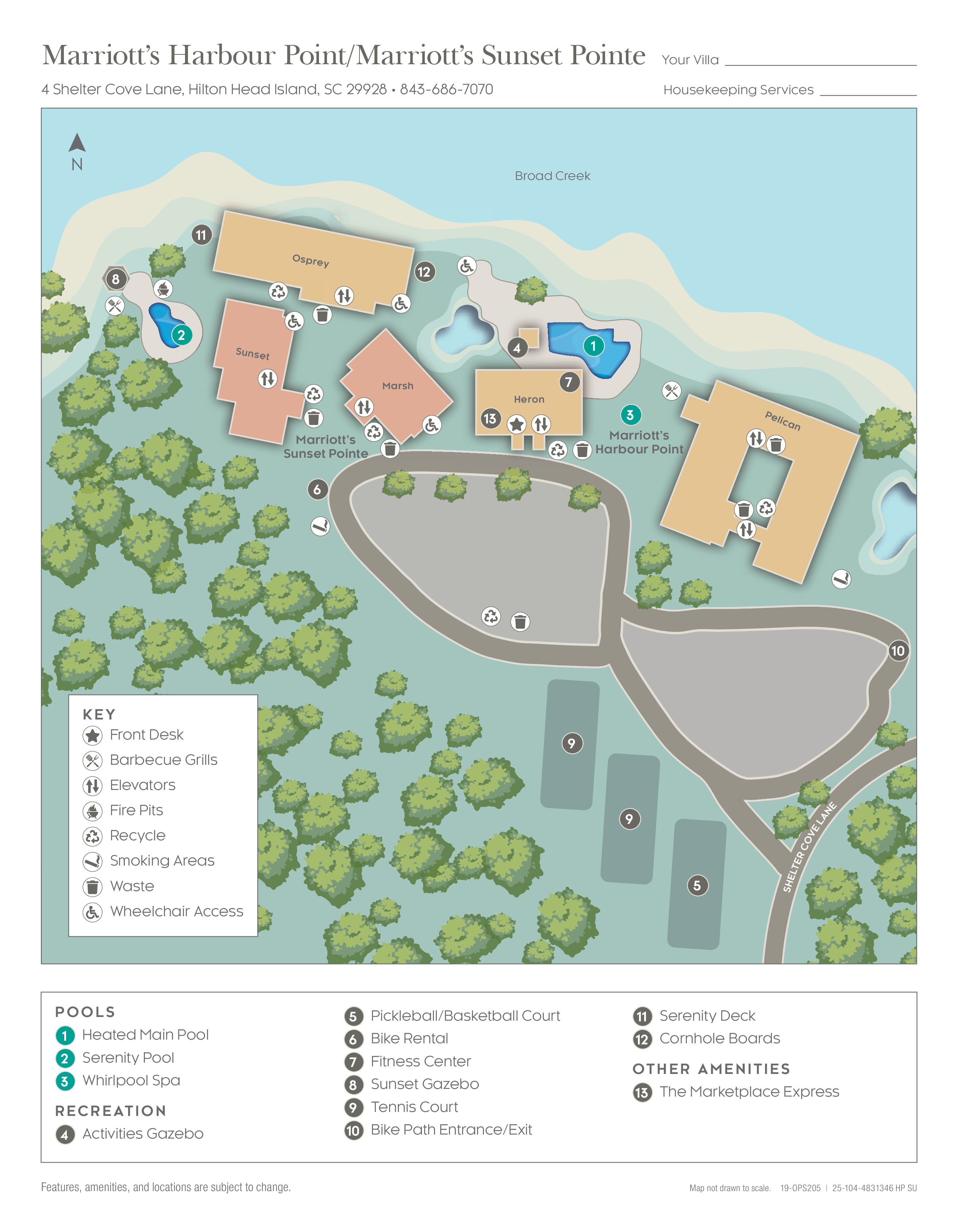 Resort map