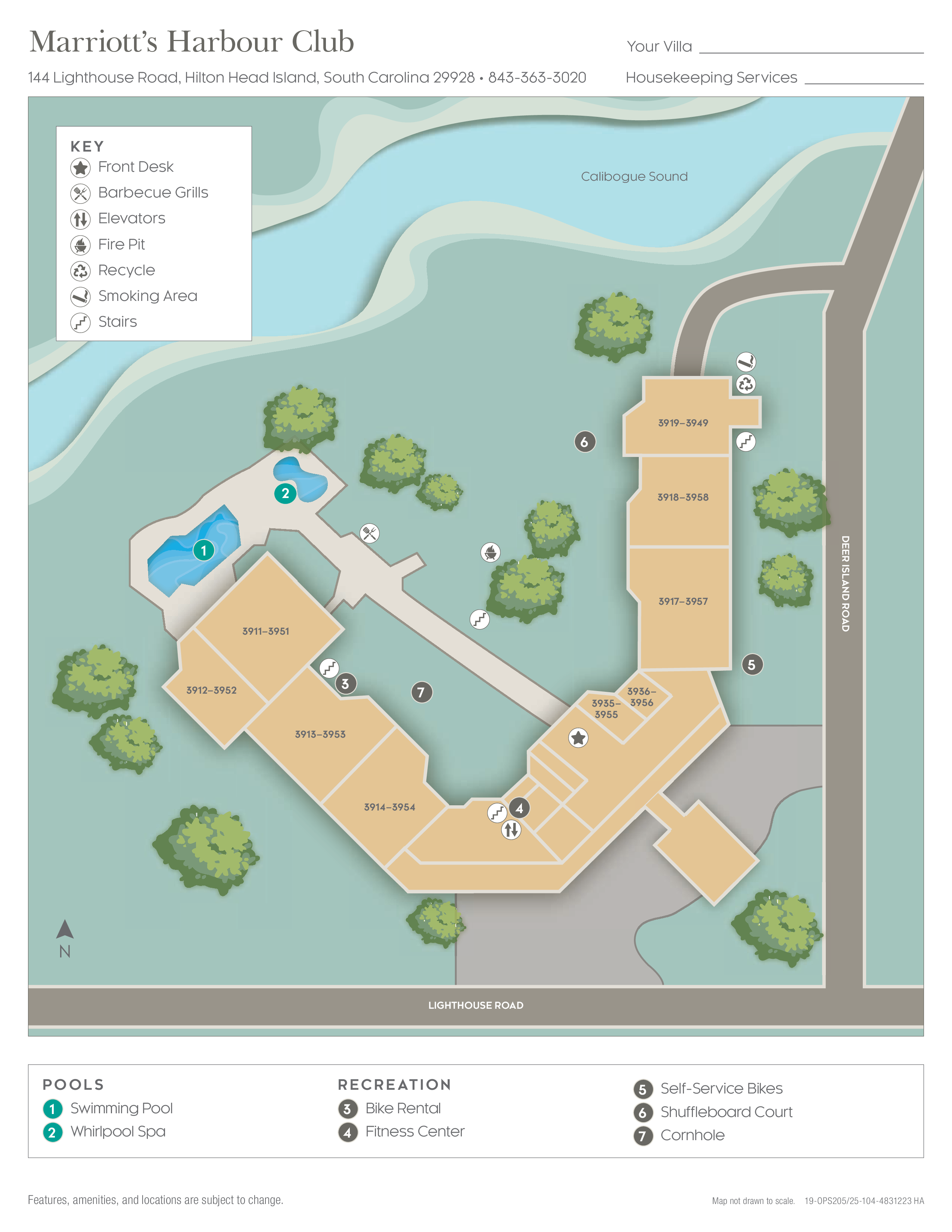 Resort map
