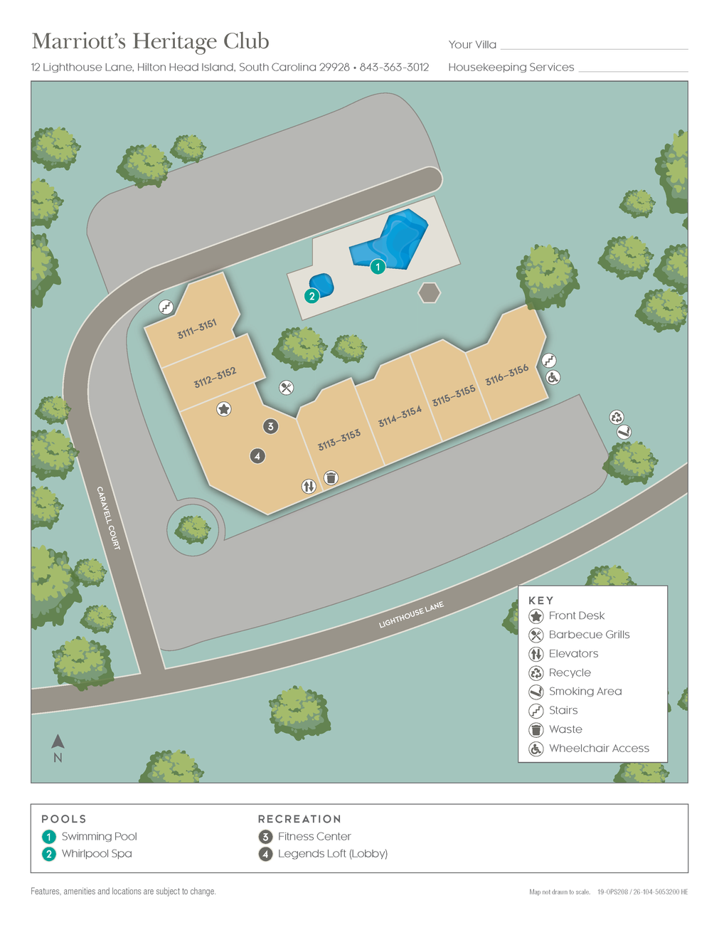 Resort map