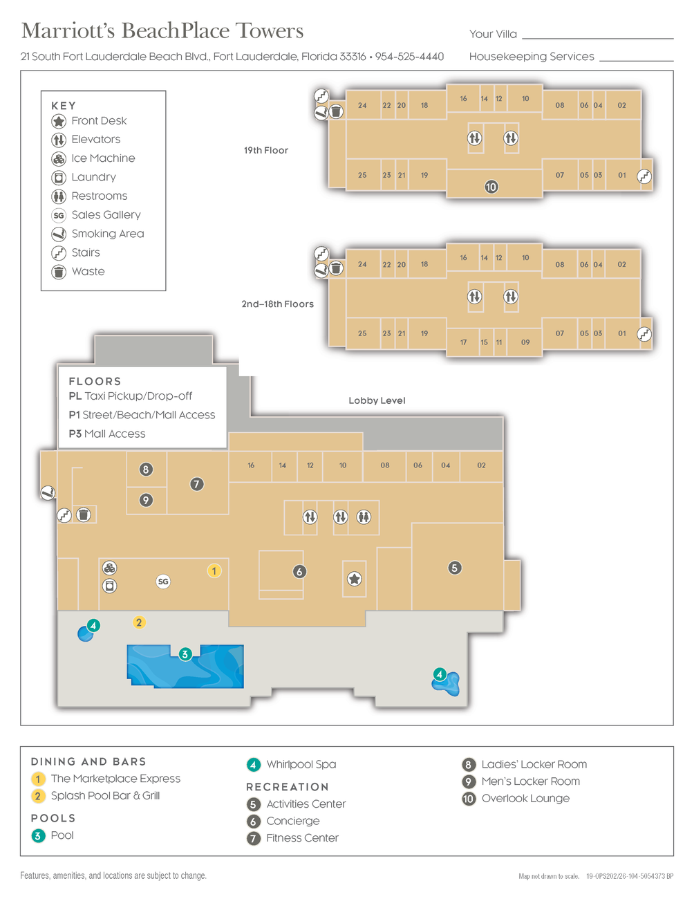Resort map