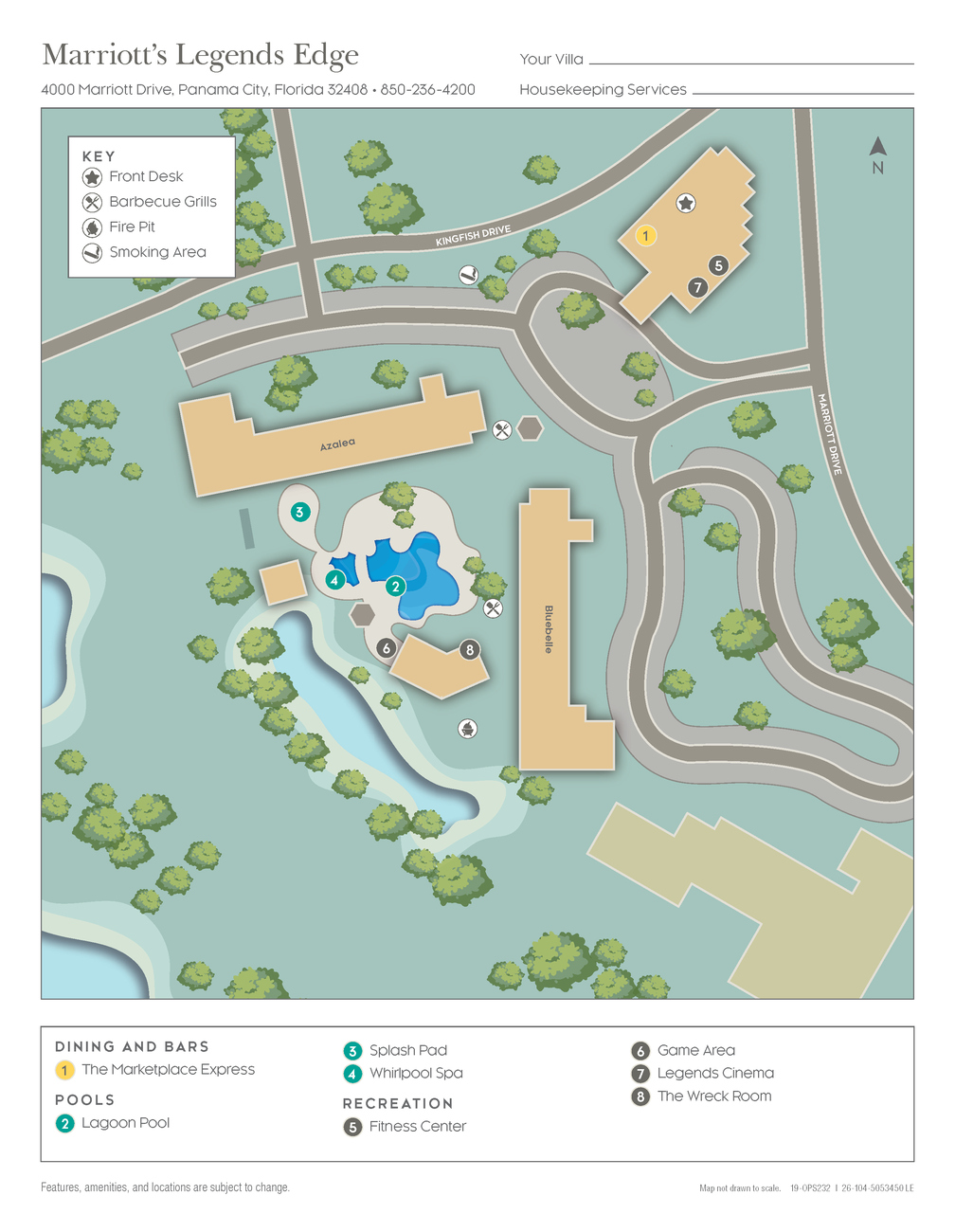 Resort map