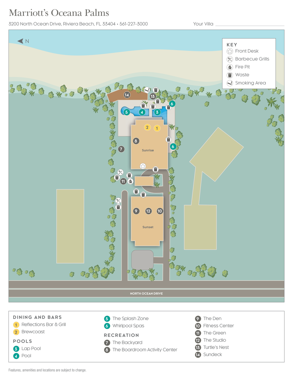 Resort map