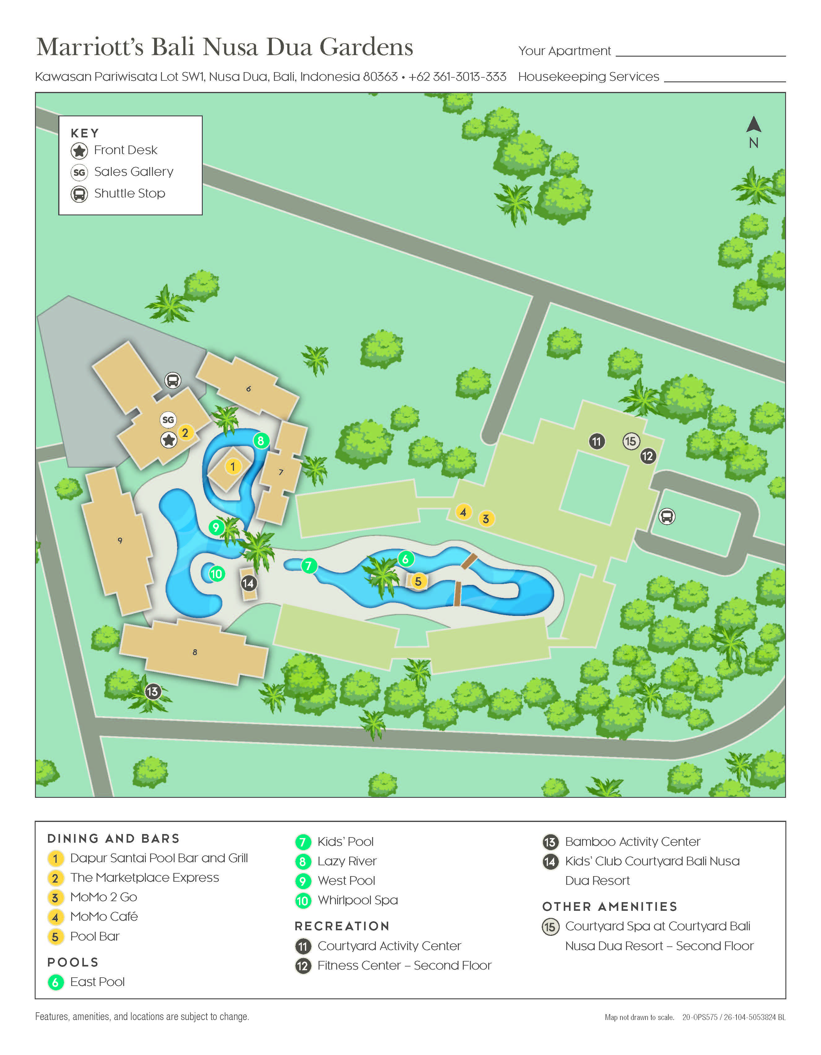 Resort map