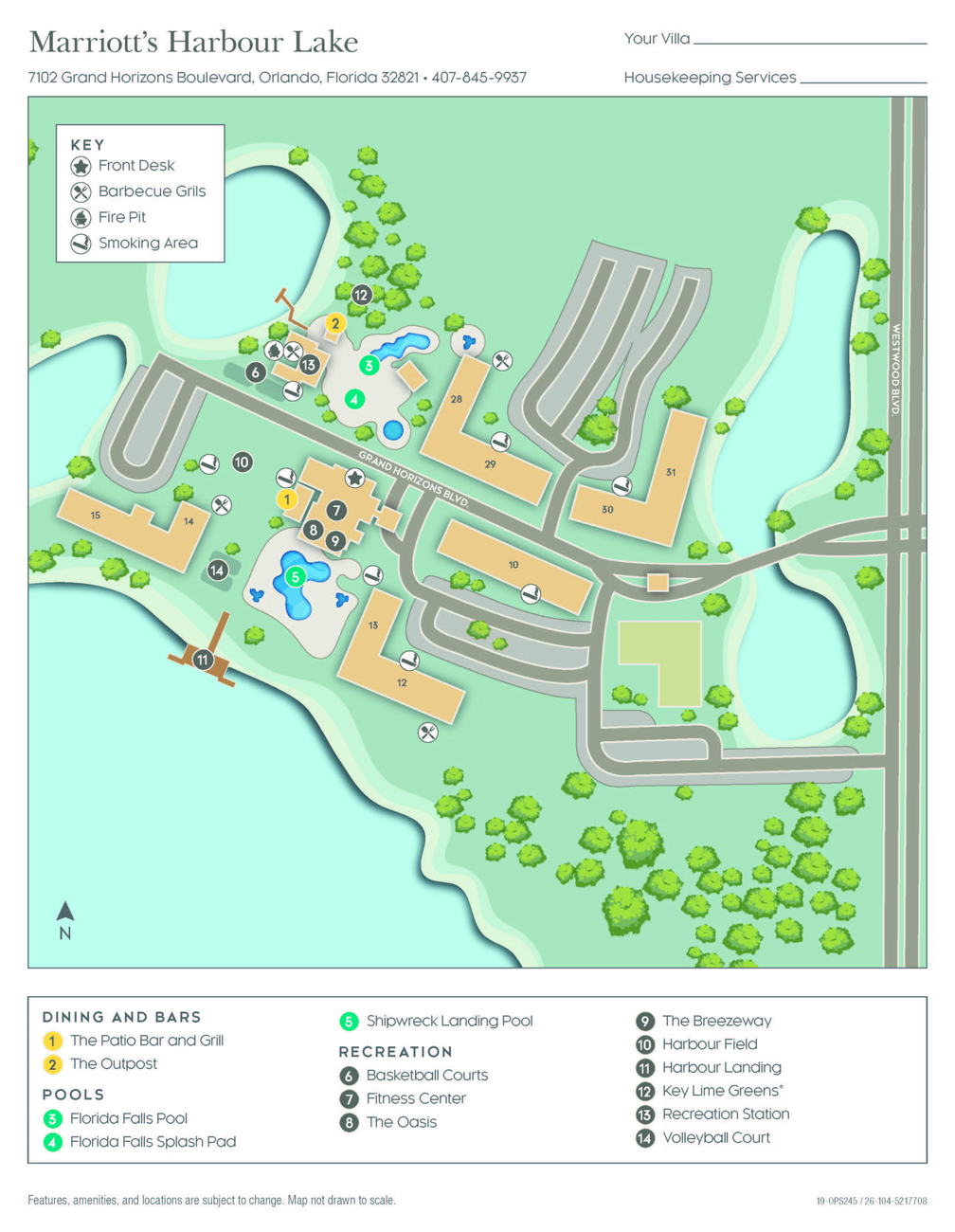 Resort map