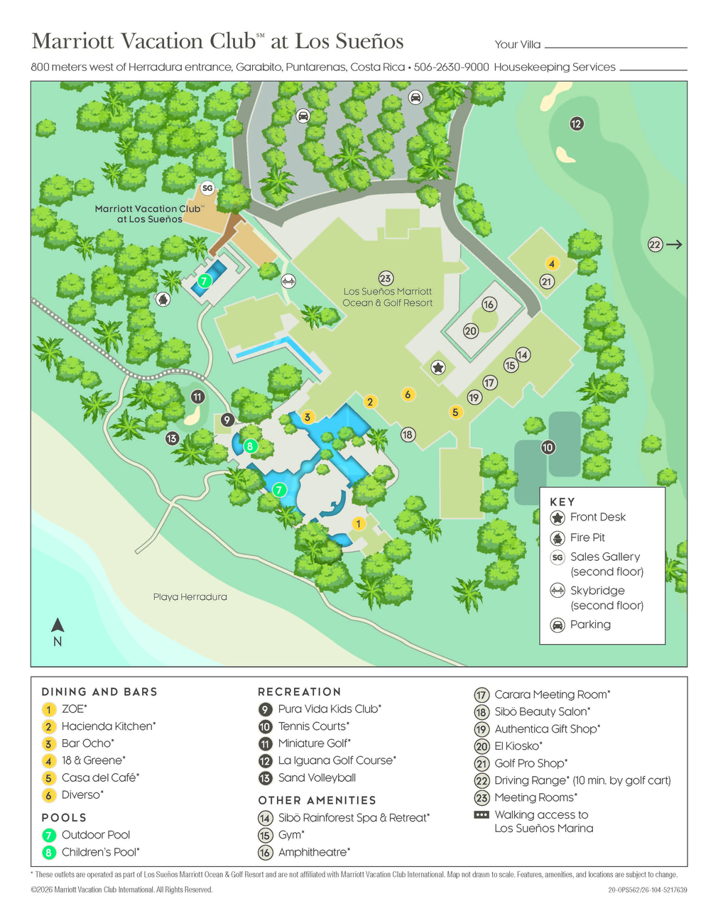 Resort map