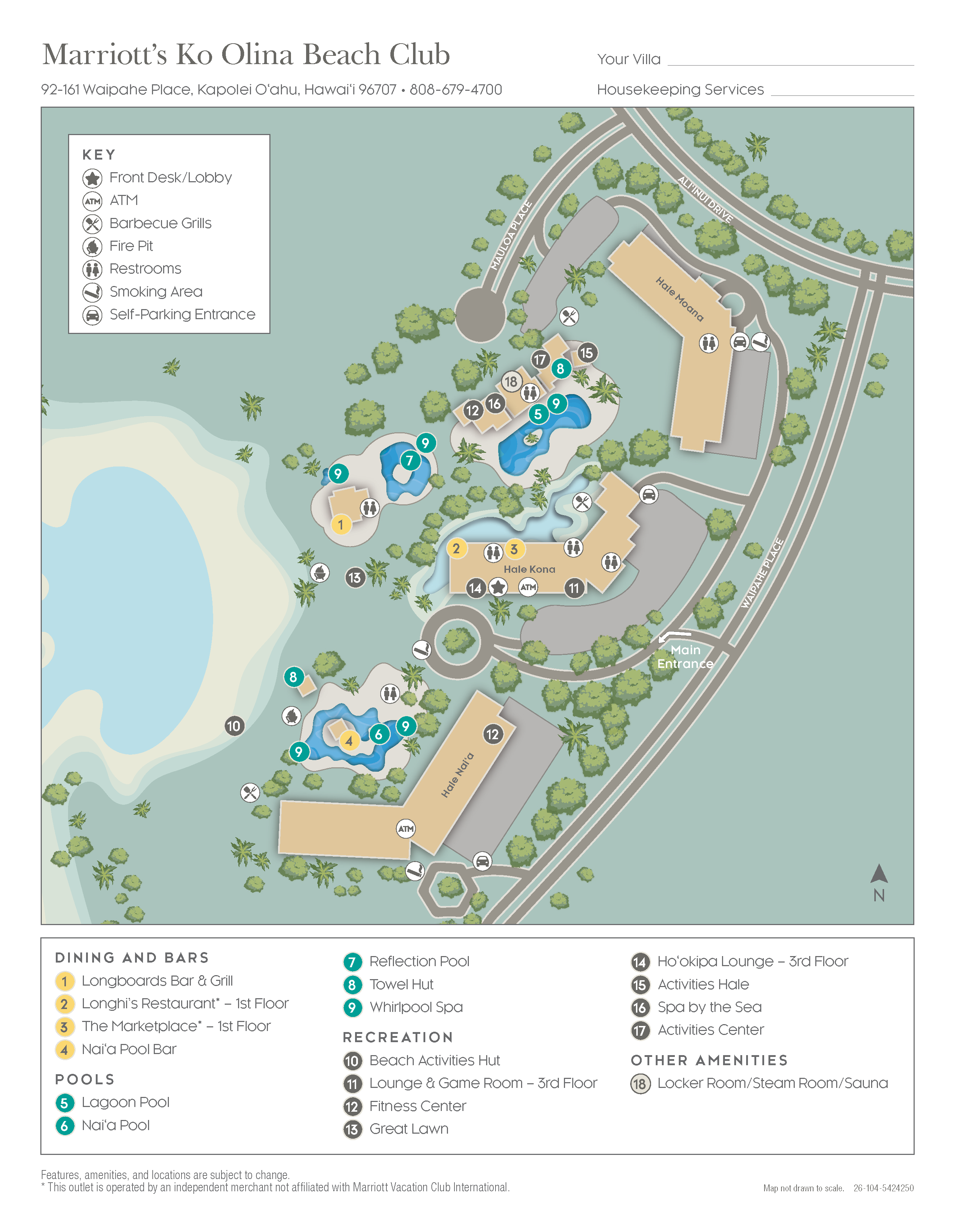 Resort map