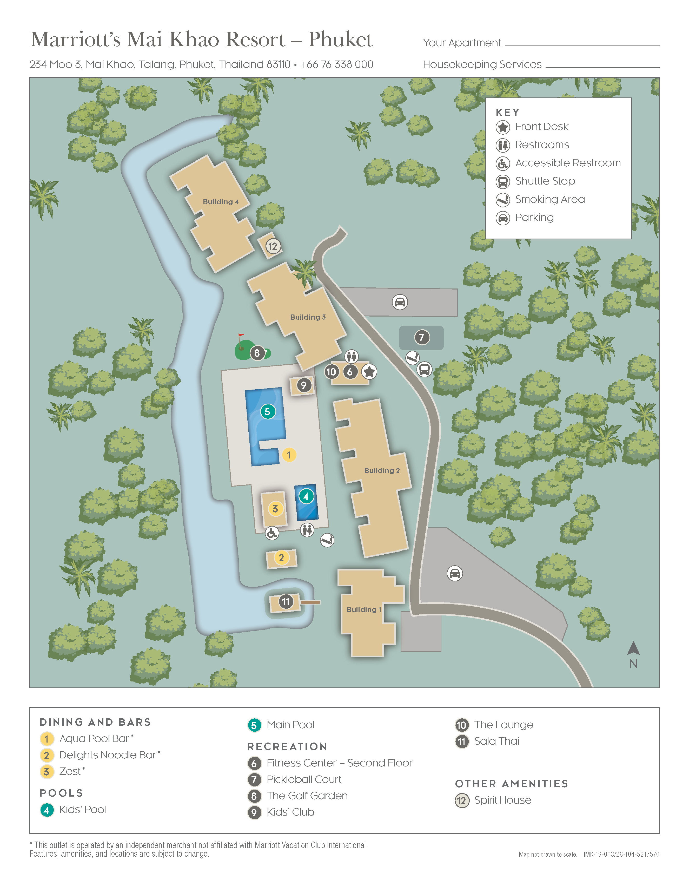 Resort map