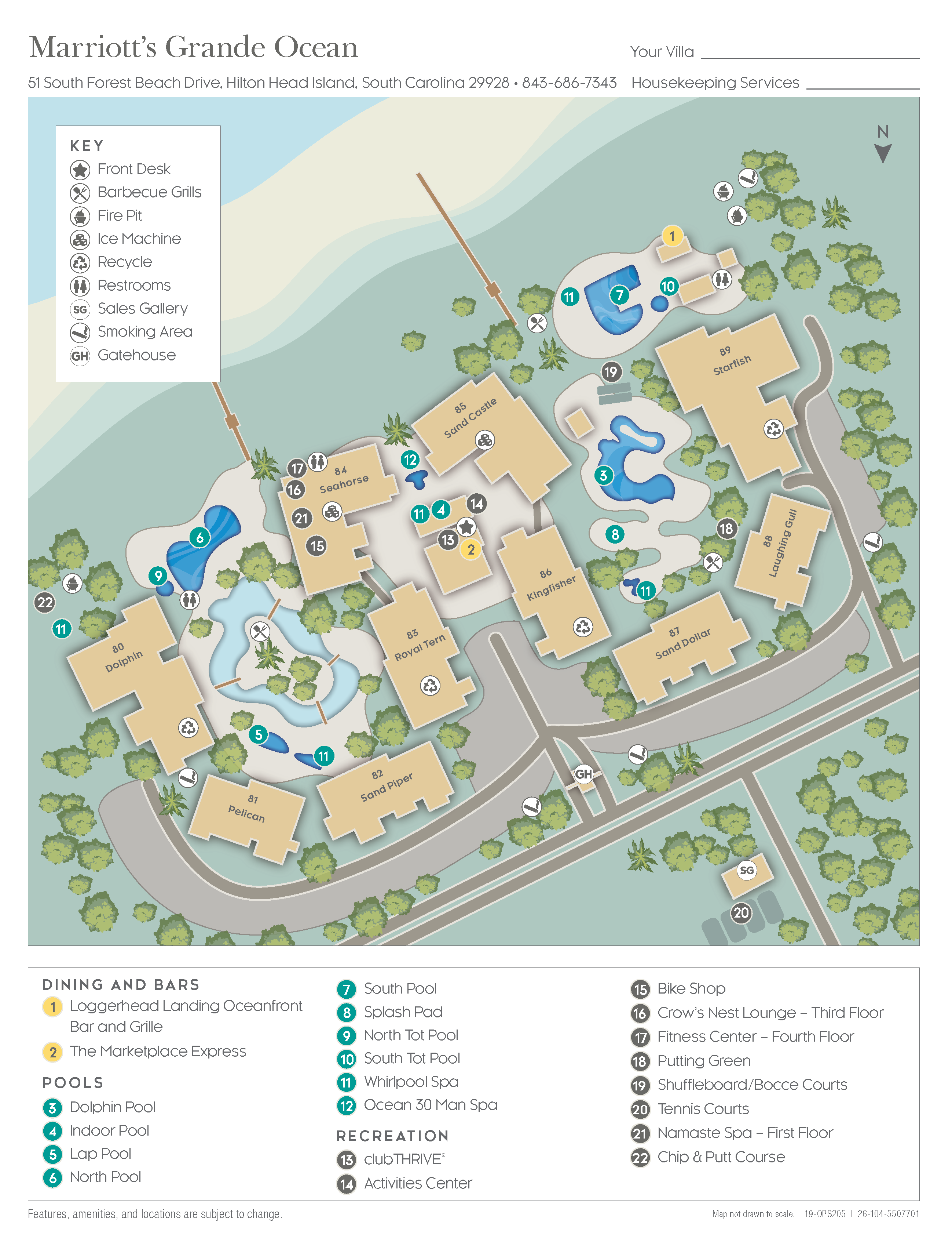 Resort map