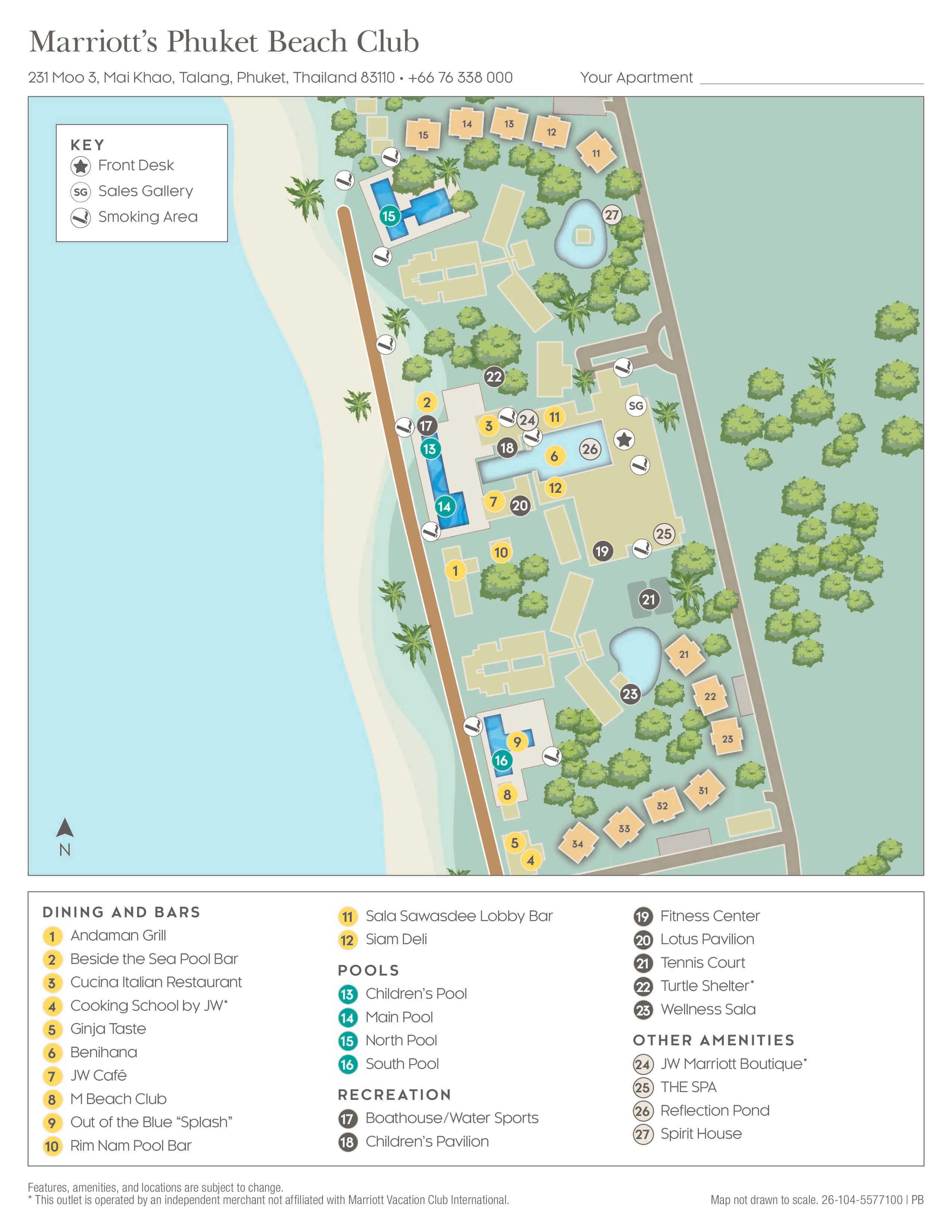 Resort map