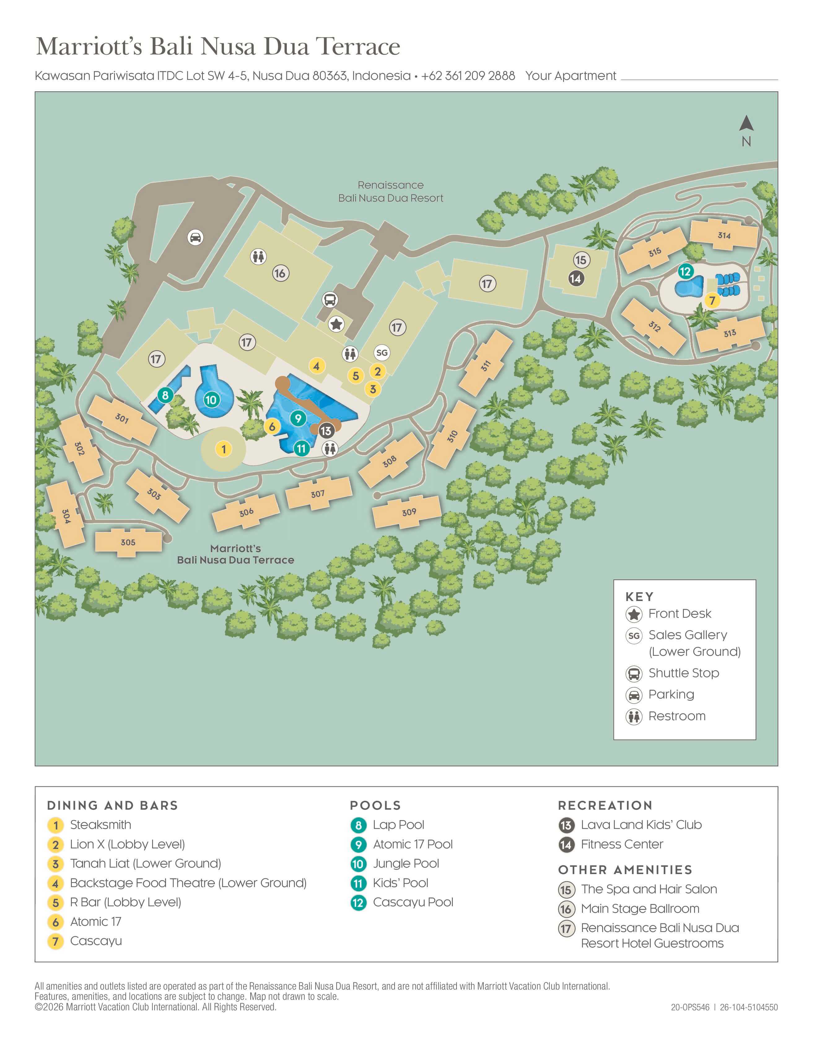 Resort map
