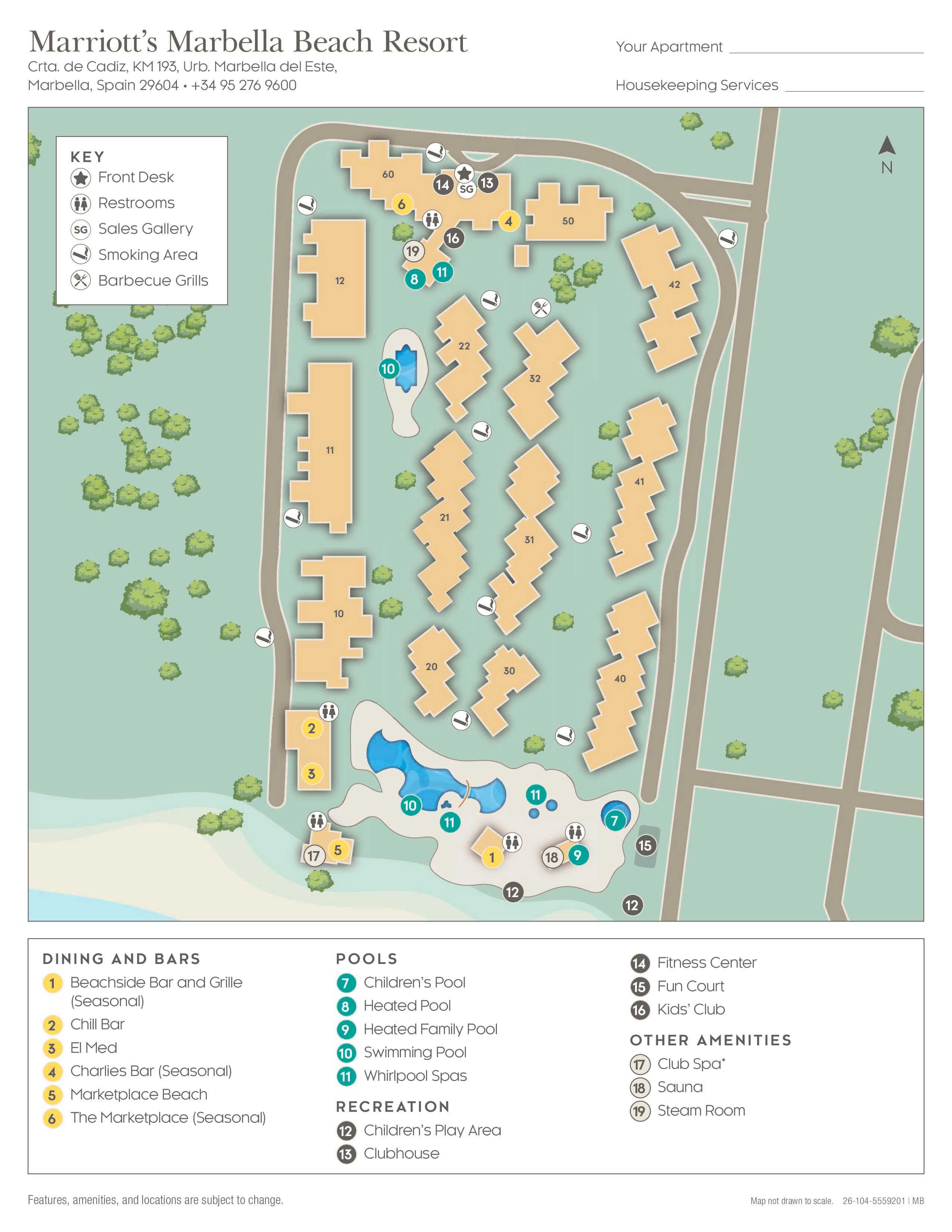Resort map