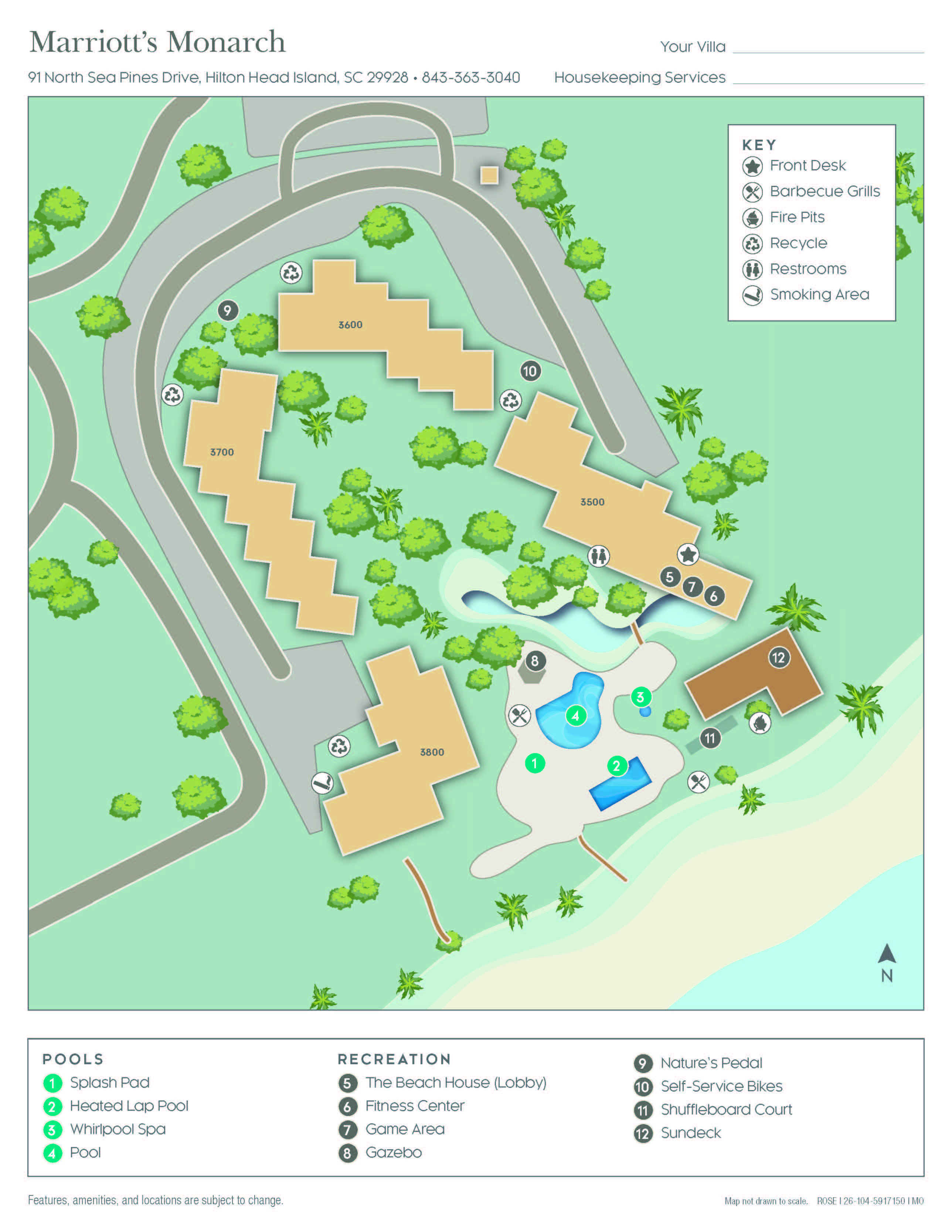 Resort map