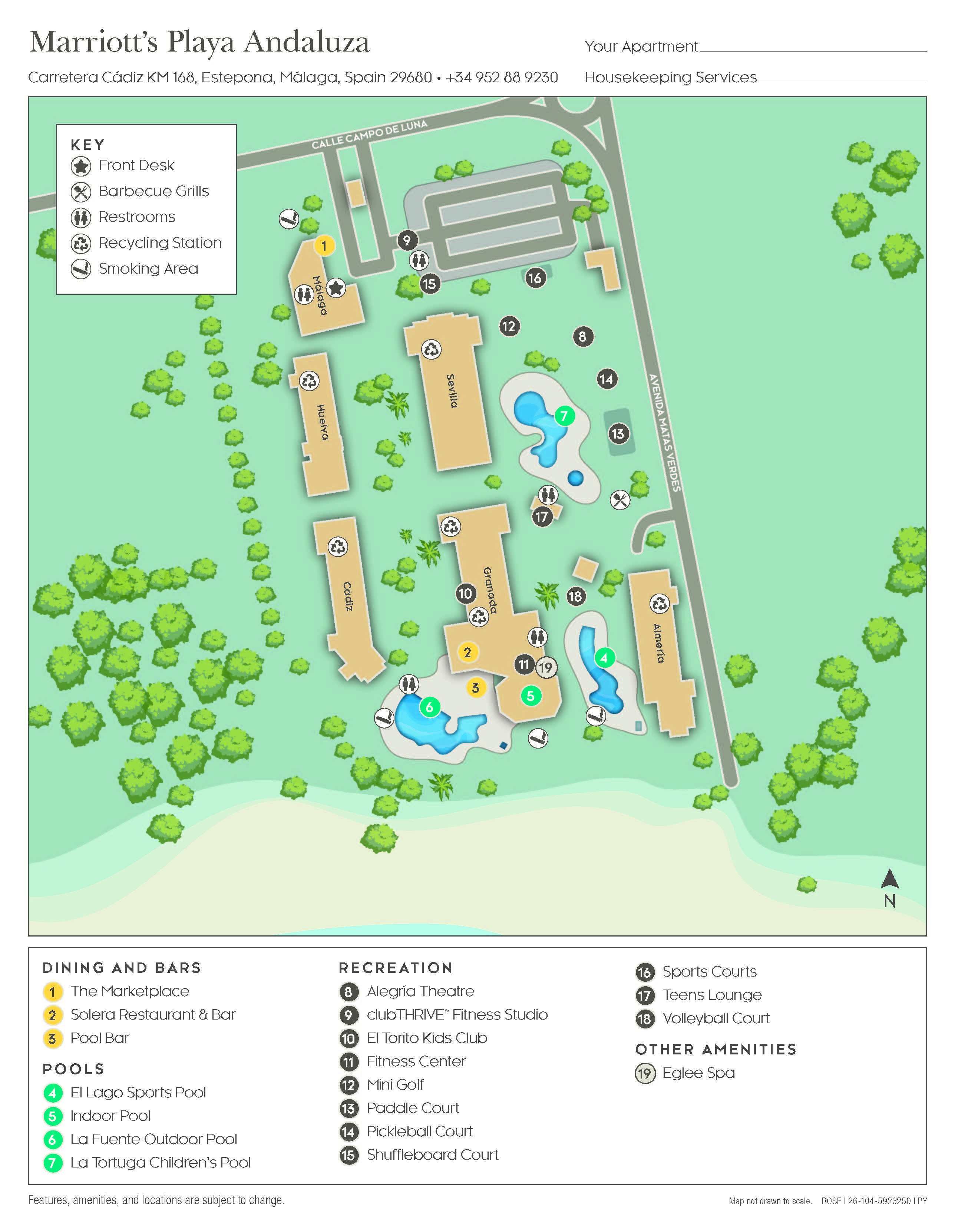 Resort map