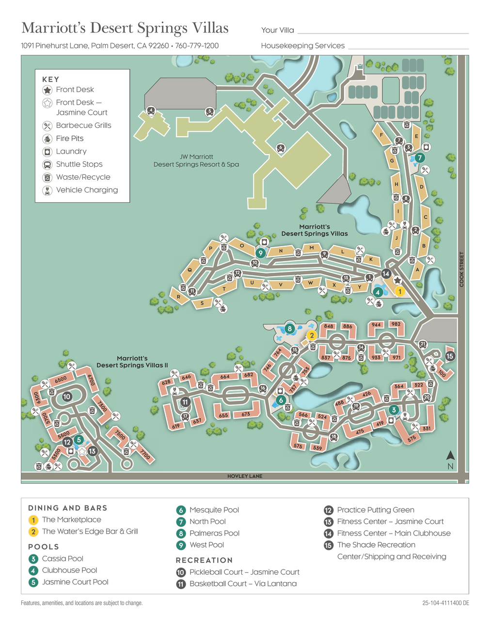 Resort map