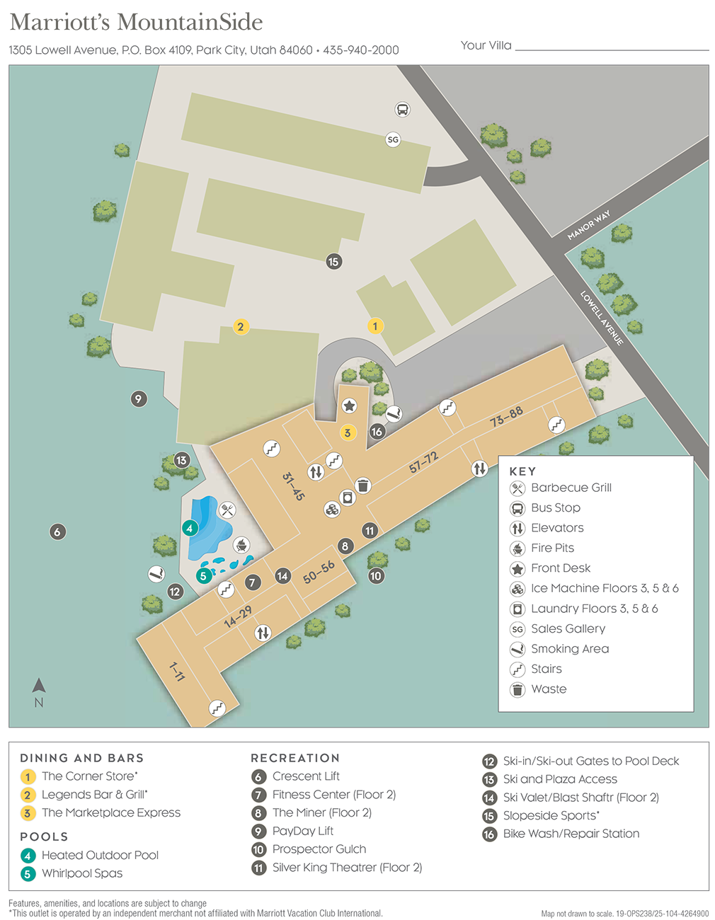 Resort map