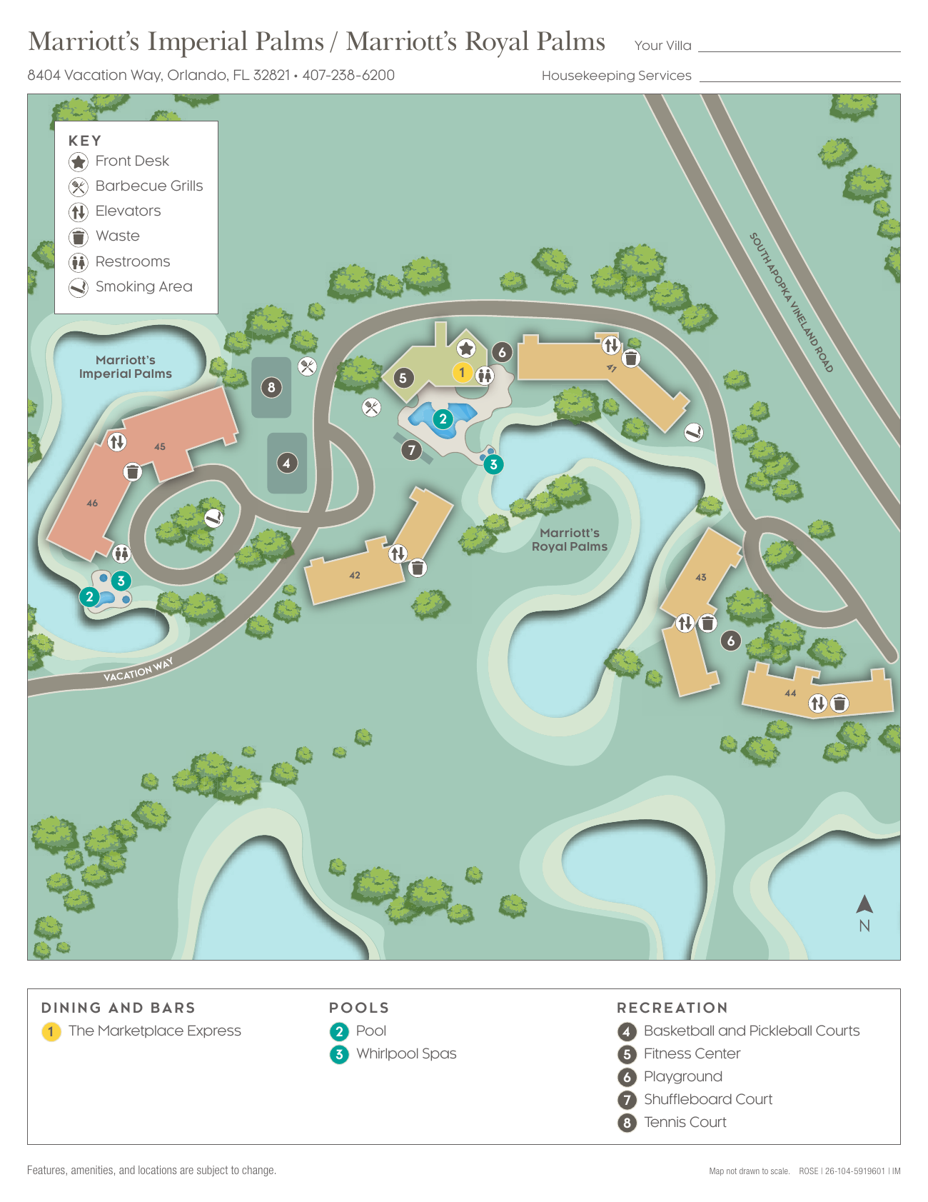 Resort map