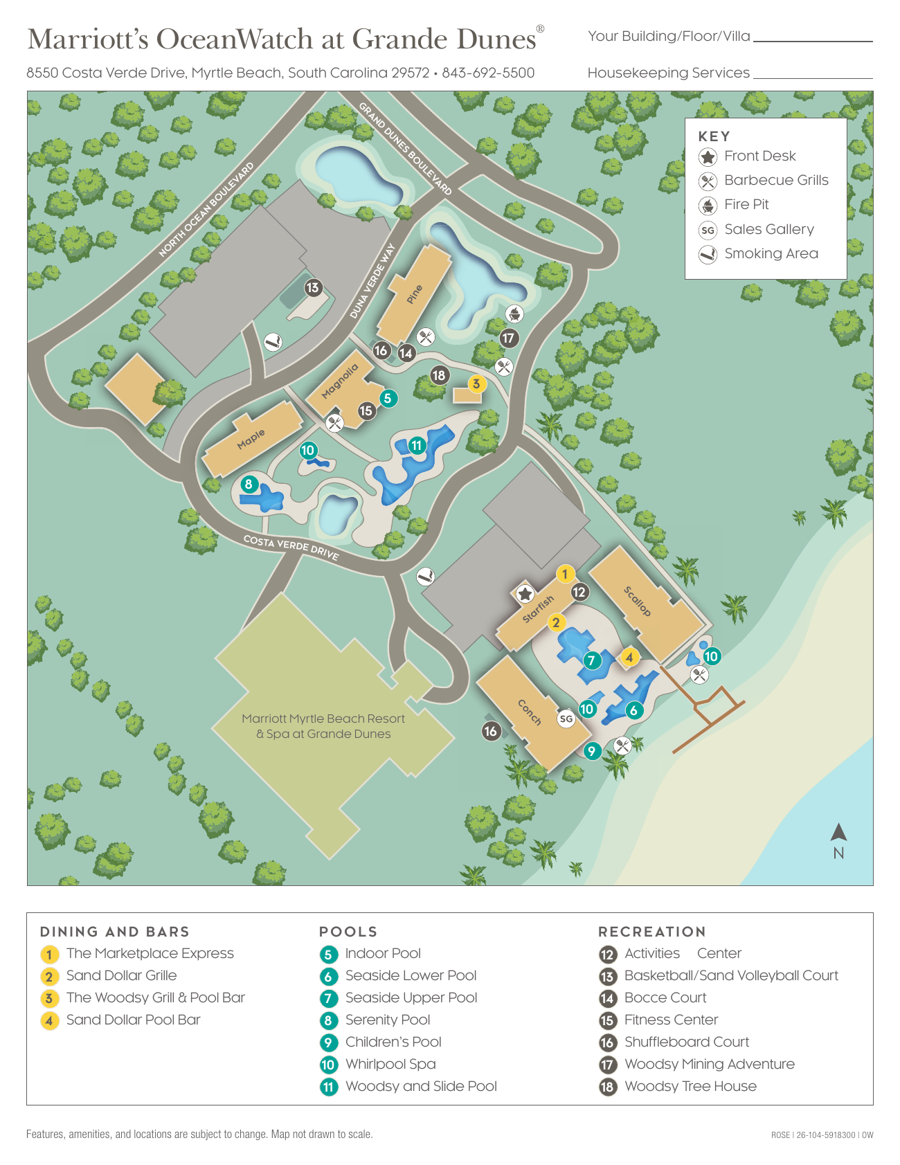 Resort map