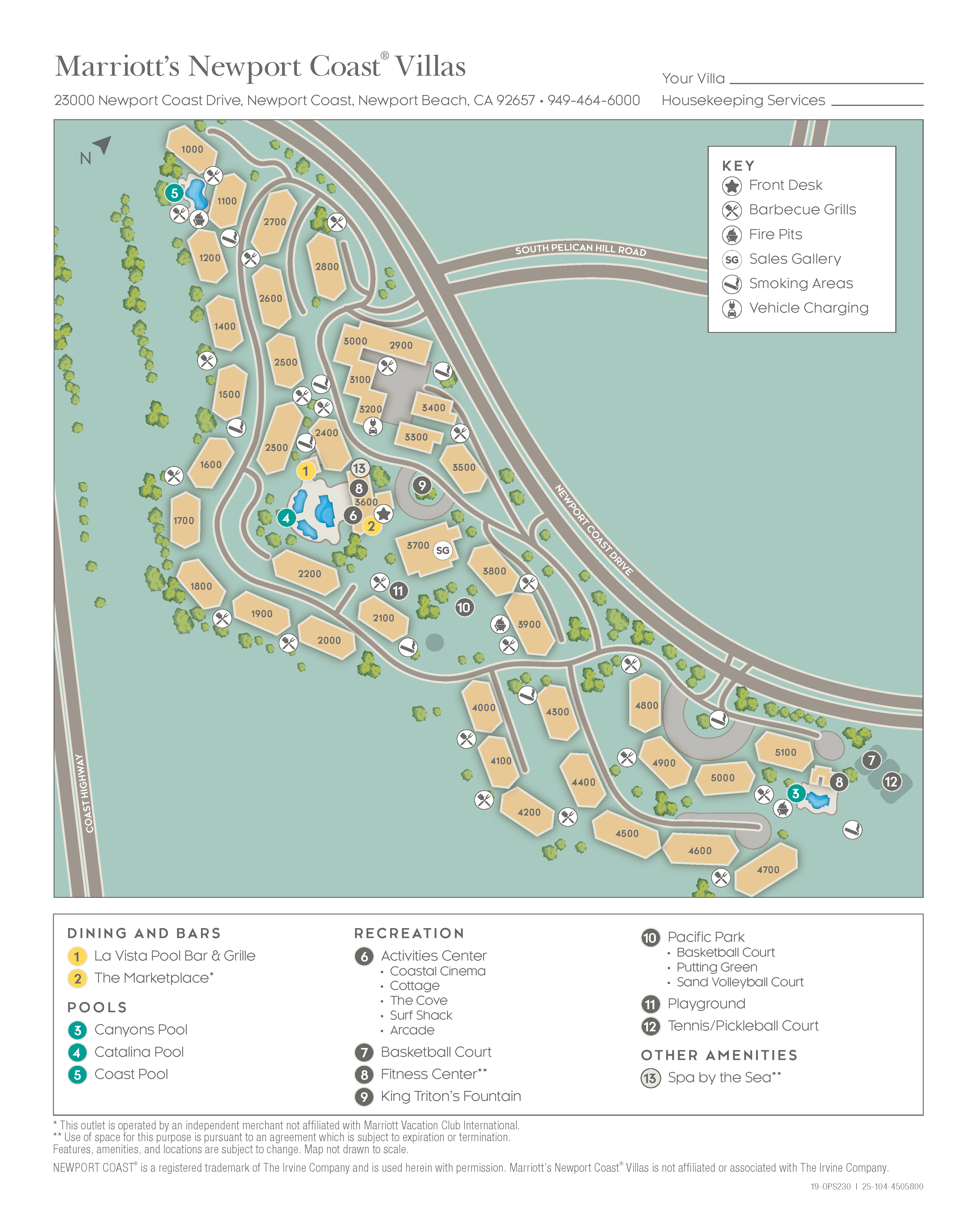 Resort map
