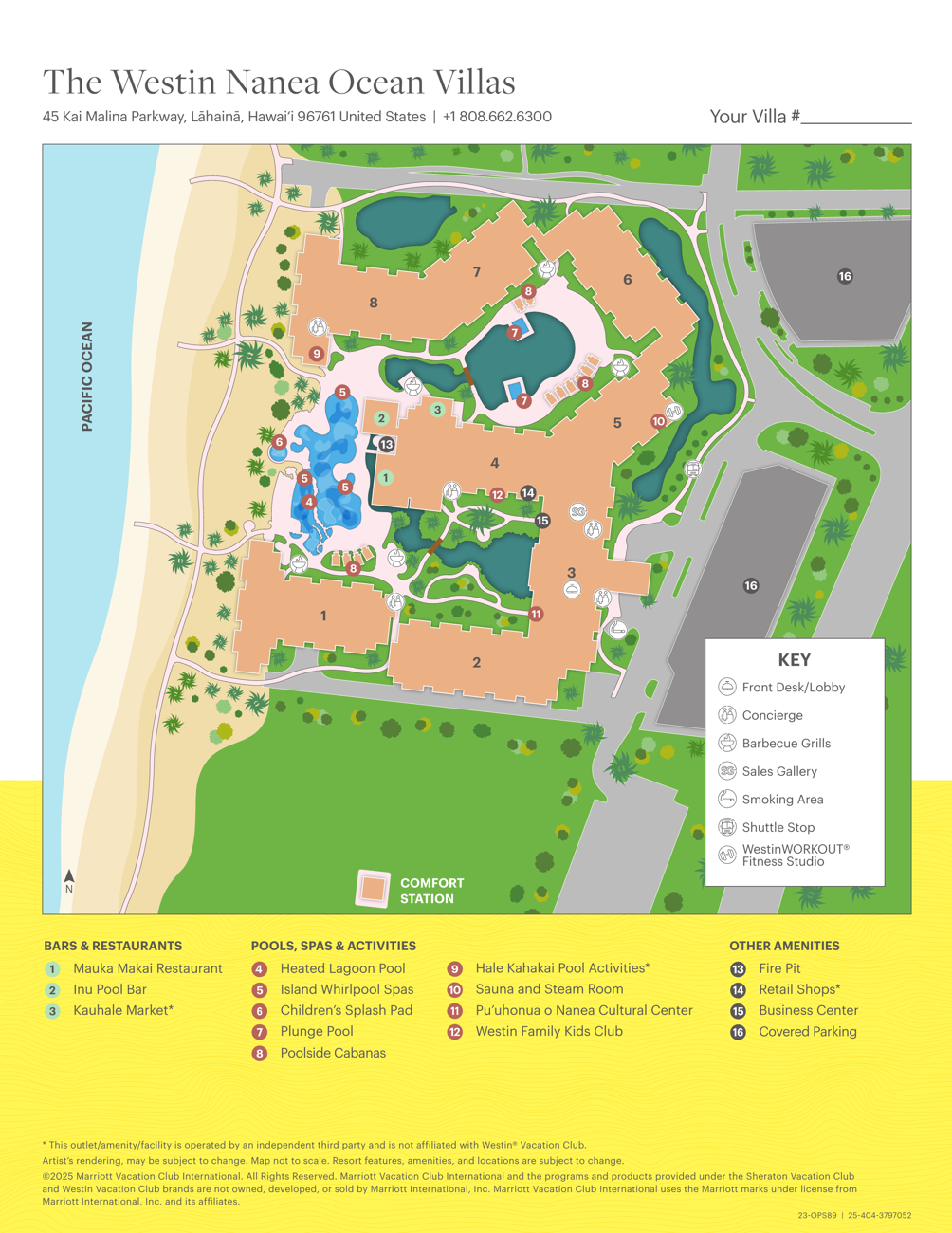 Resort map