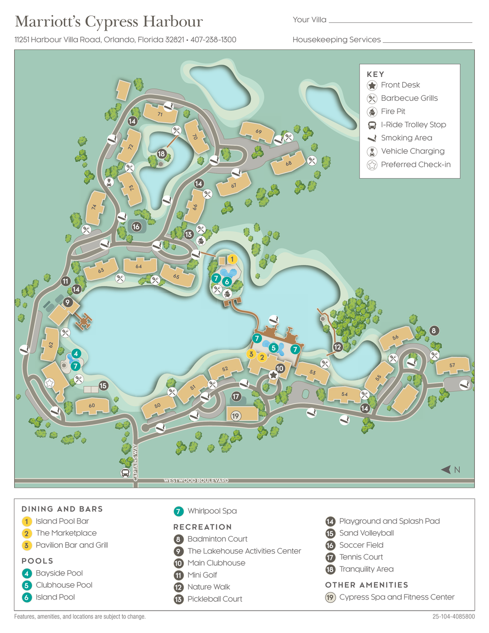 Resort map