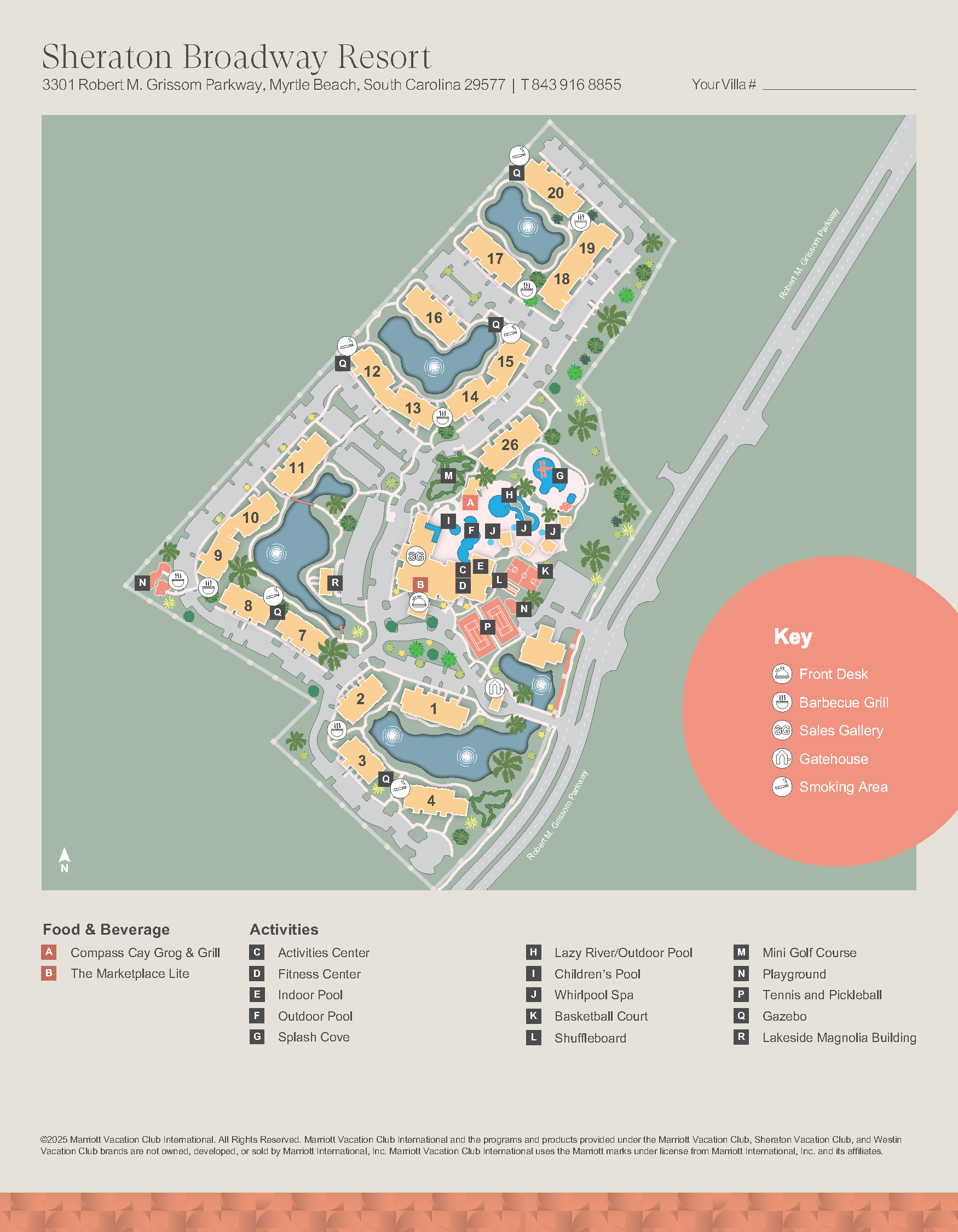 Resort map