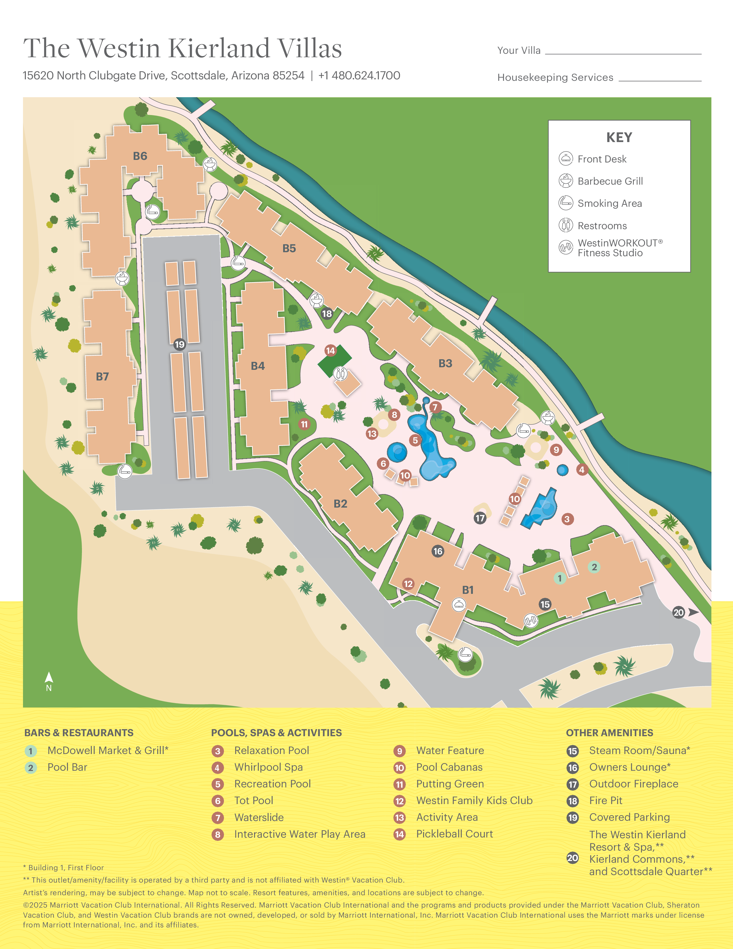 Resort map