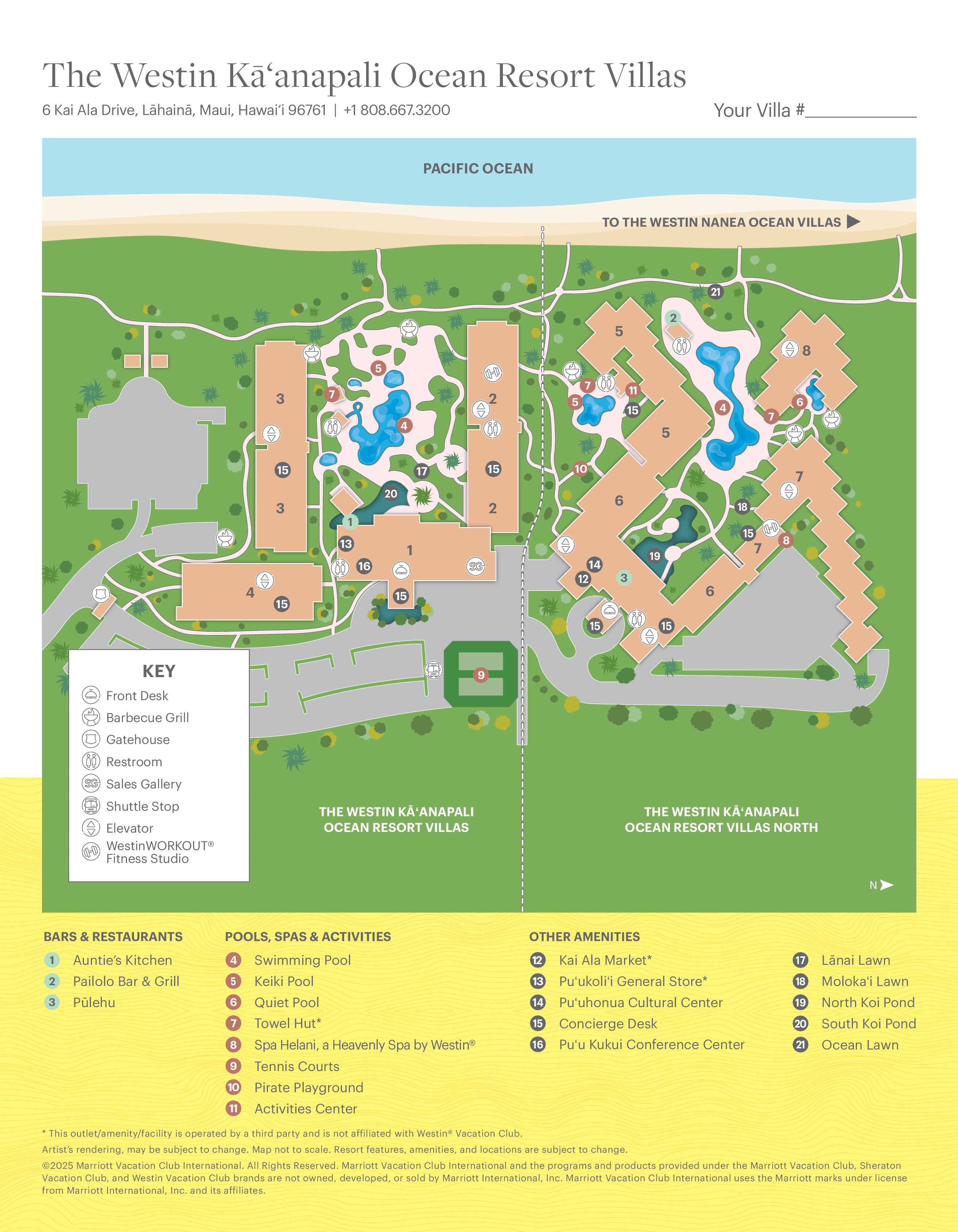 Resort map