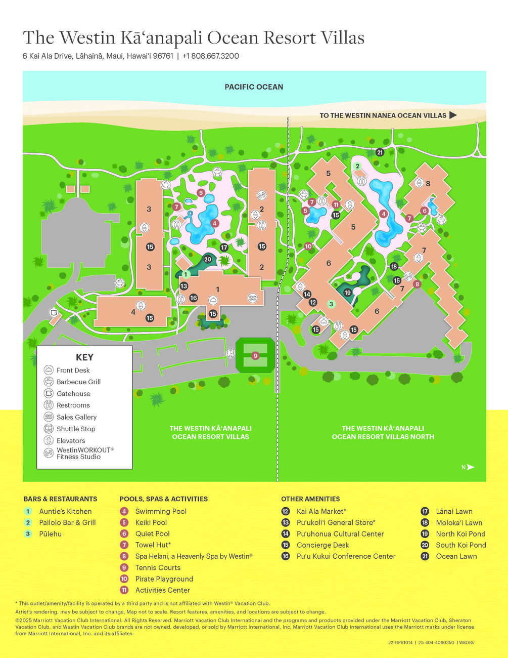 Resort map