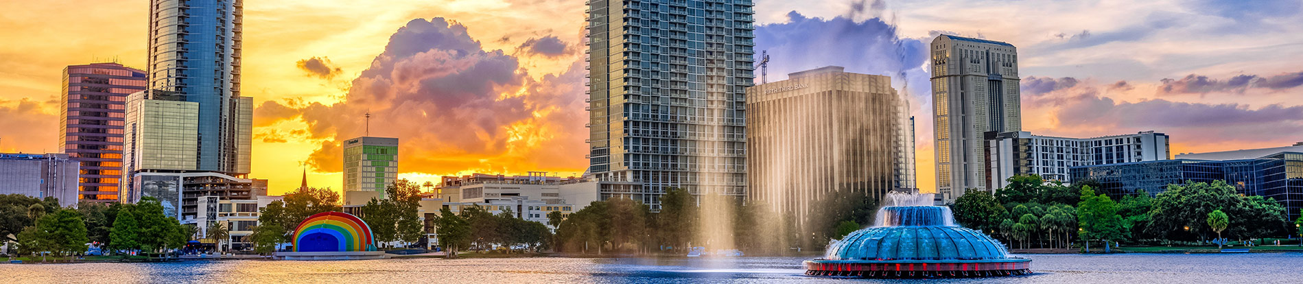 Sunset in Orlando