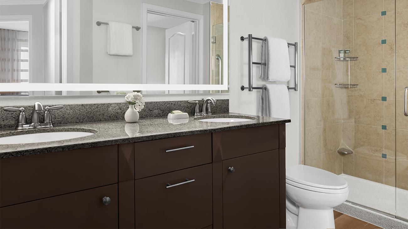 Master Bathroom (1- or 2-Bedroom Villa)