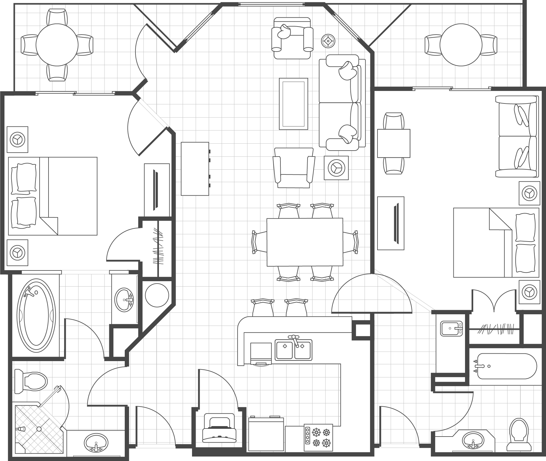 Two-Bedroom