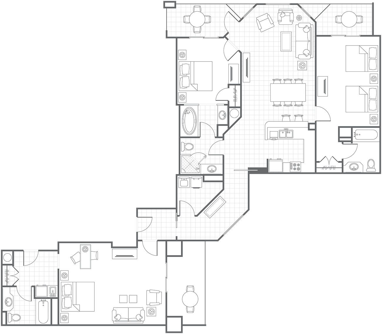 Three-Bedroom