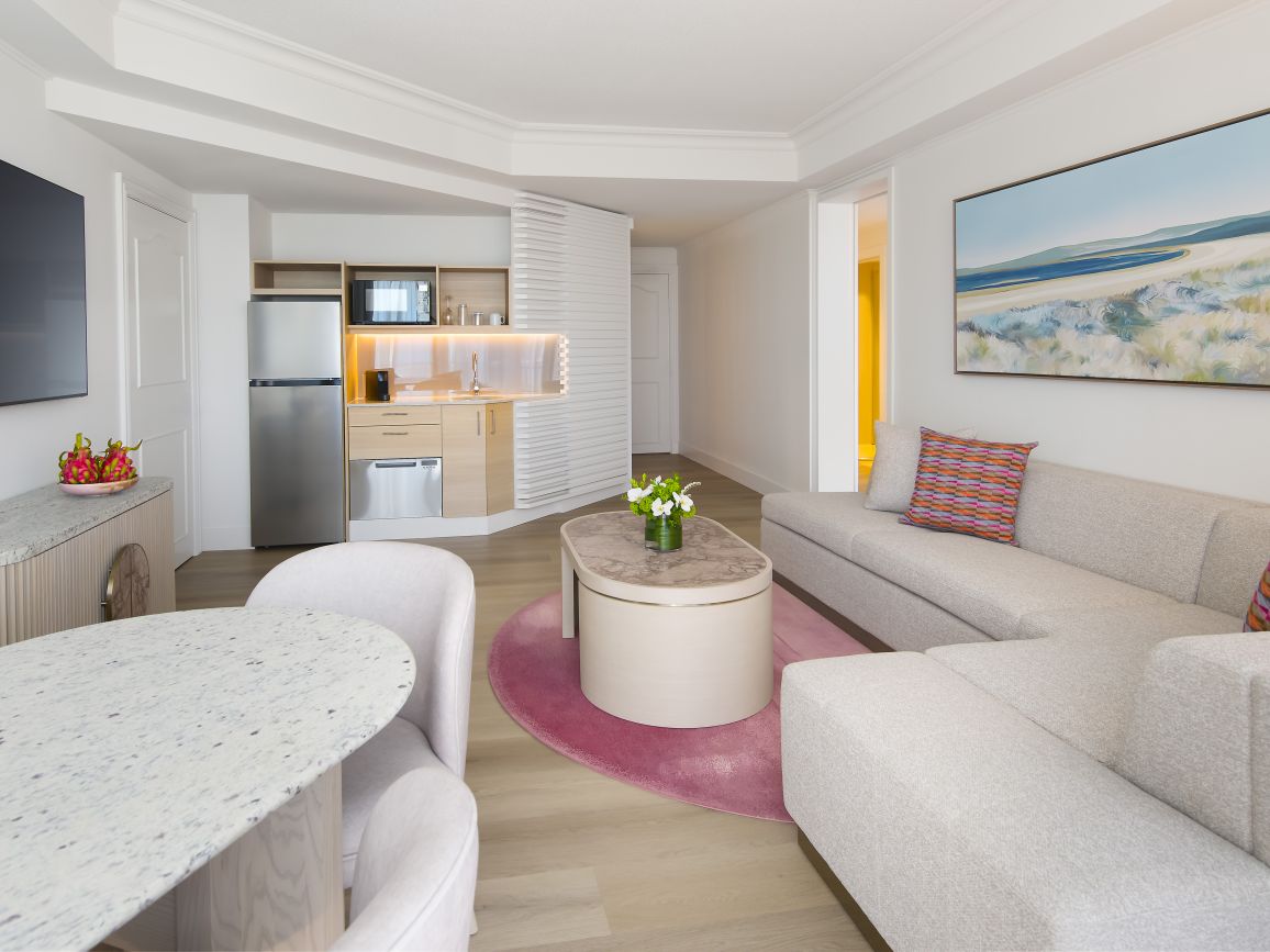 Living Room and Dining Room