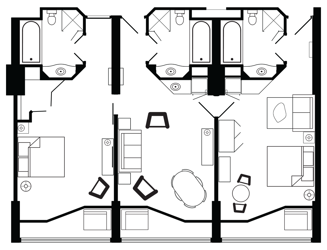 Two-Bedroom Deluxe Suite