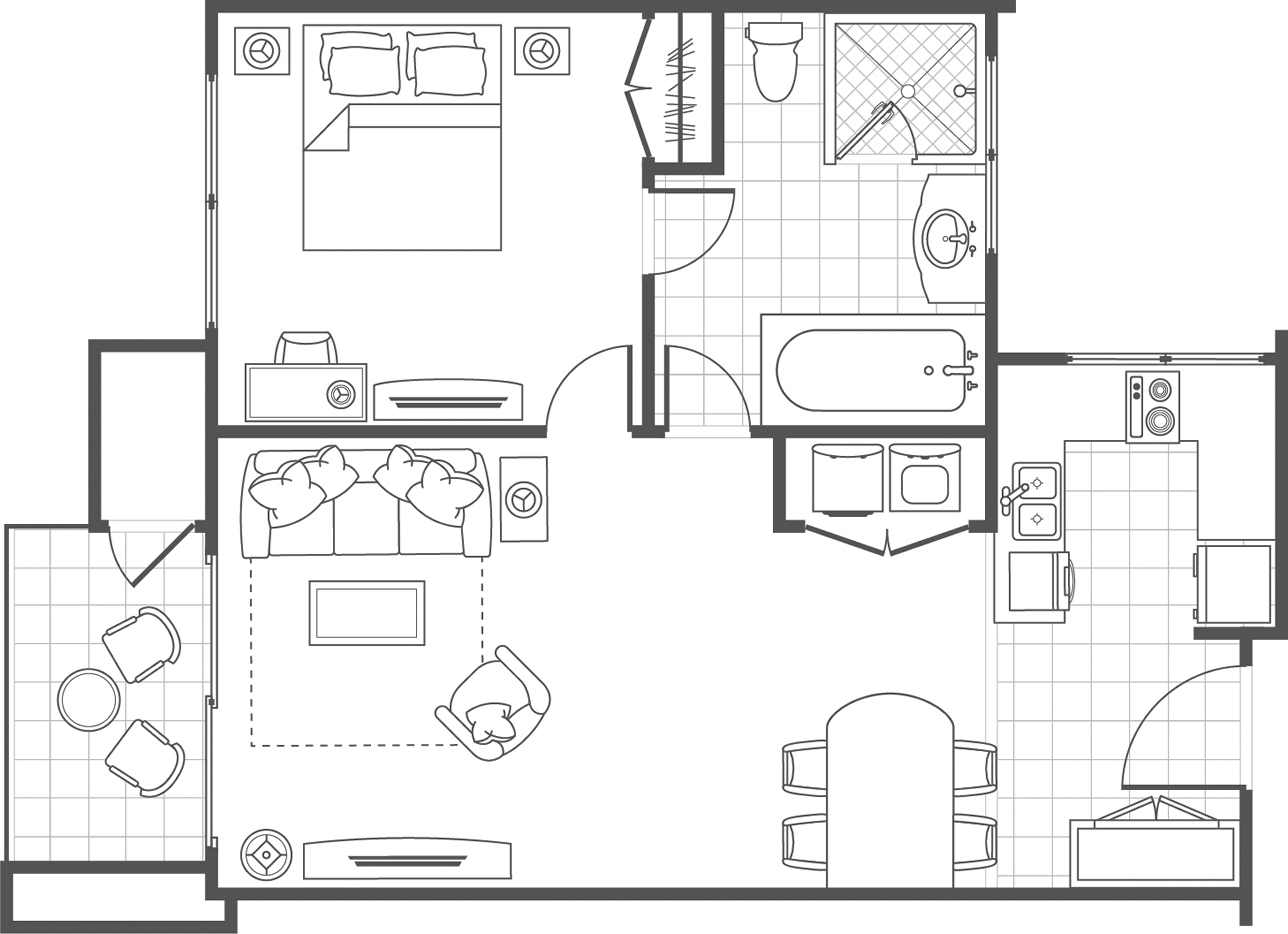 One-Bedroom
