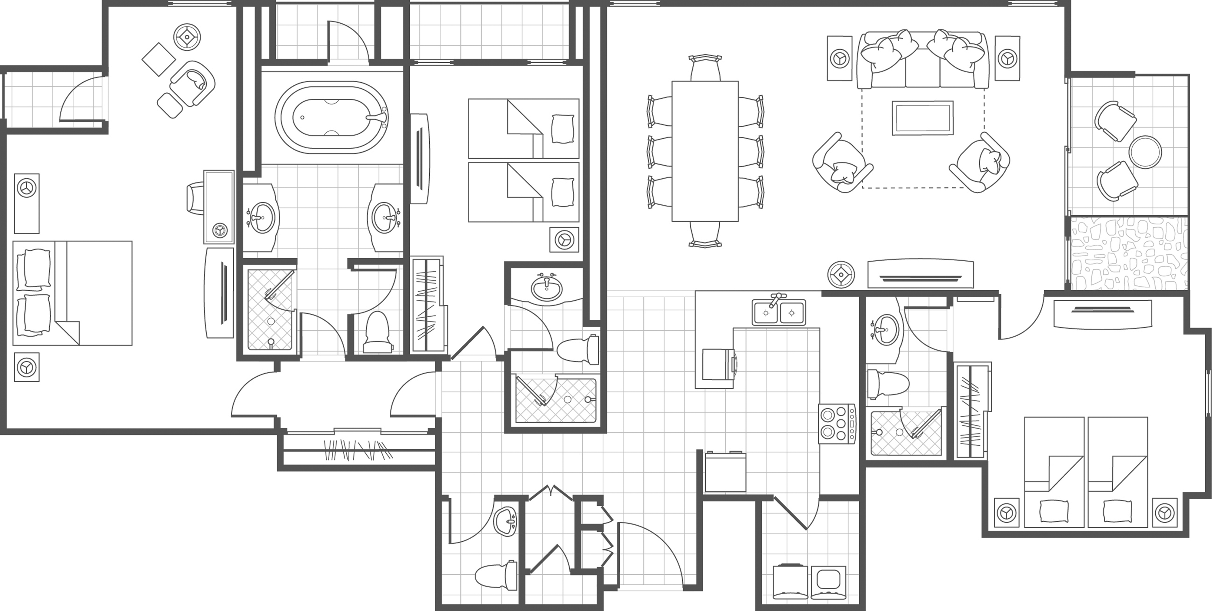Three-Bedroom