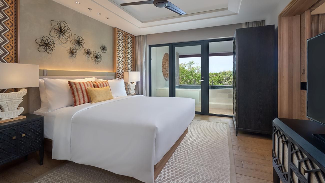 Primary Bedroom with Balcony