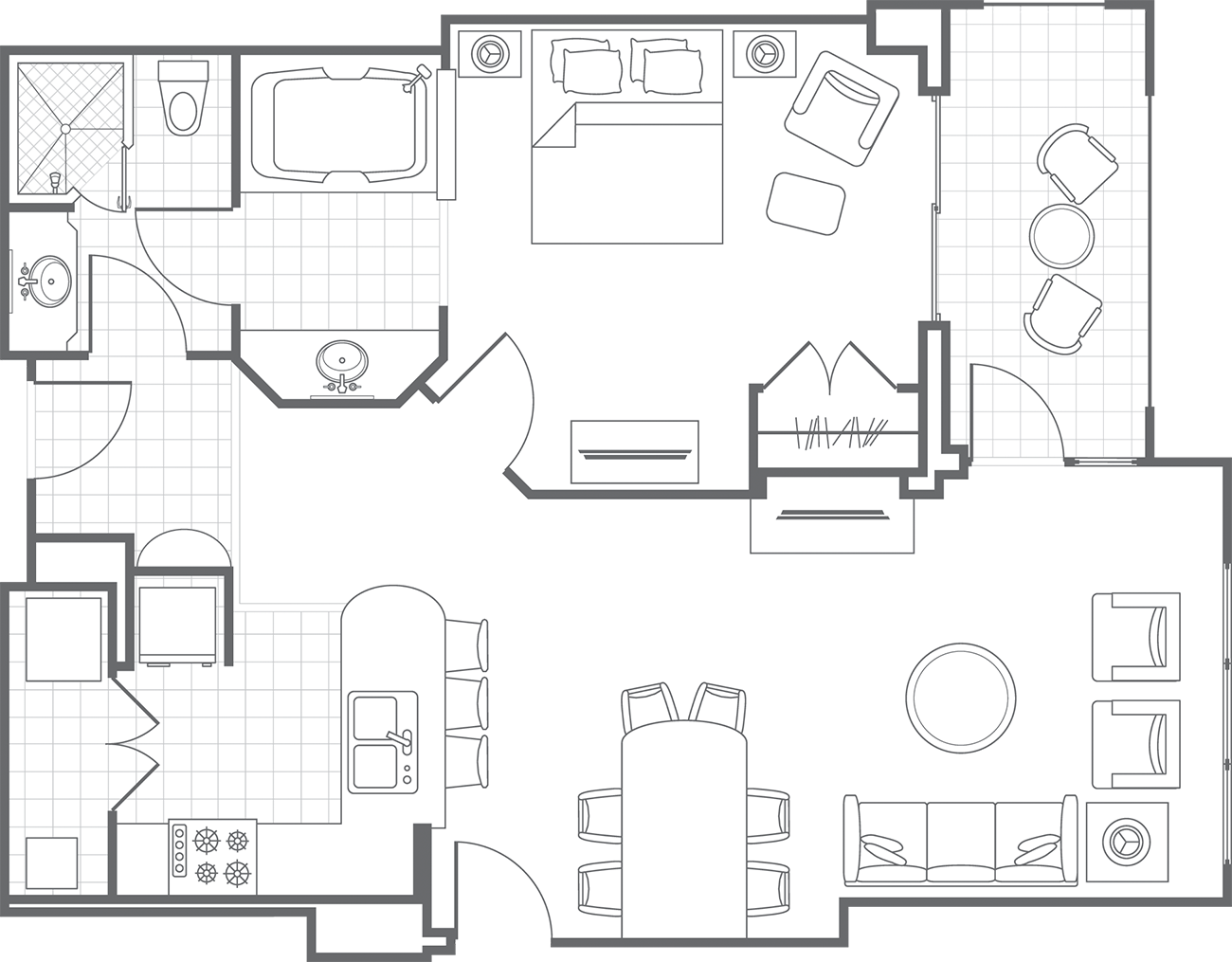 One-Bedroom