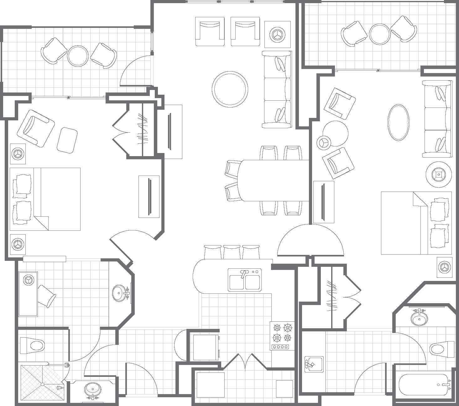 Two-Bedroom
