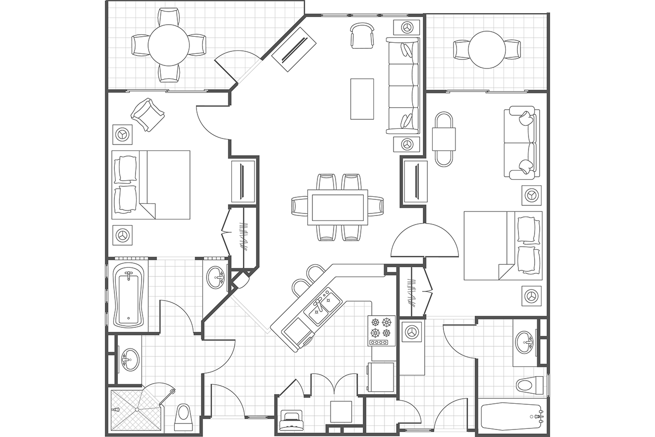 Two-Bedroom
