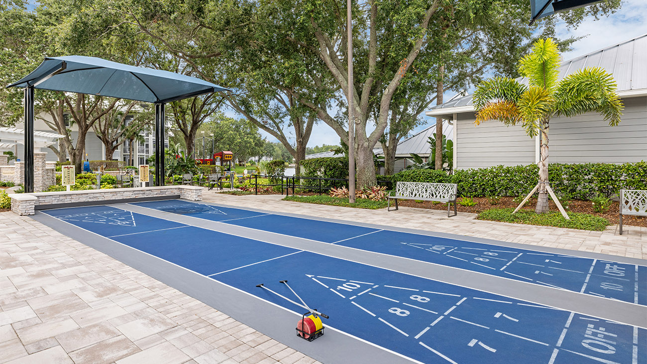 Shuffleboard Court